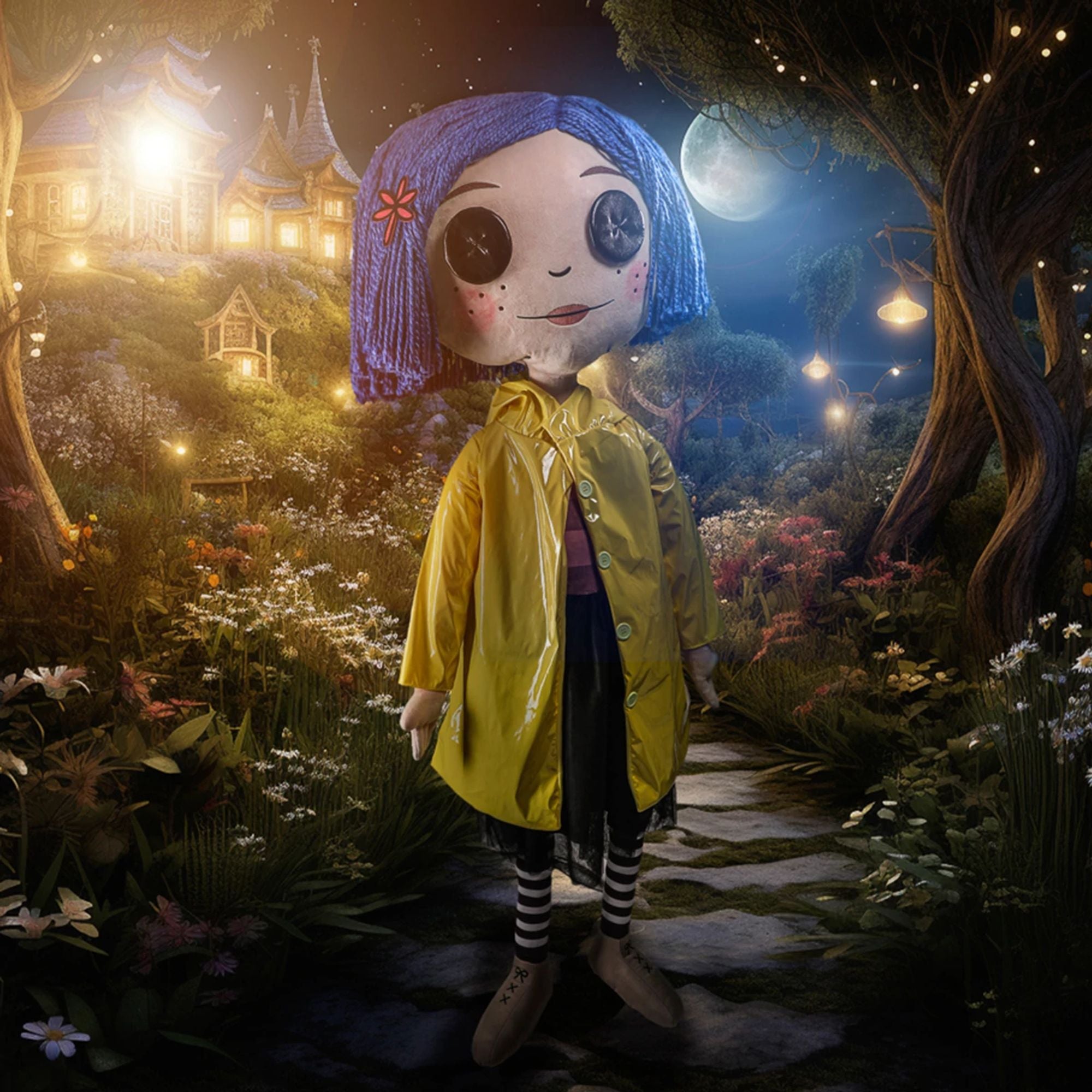 Peluche Grande Taille Coraline - Kidrobot