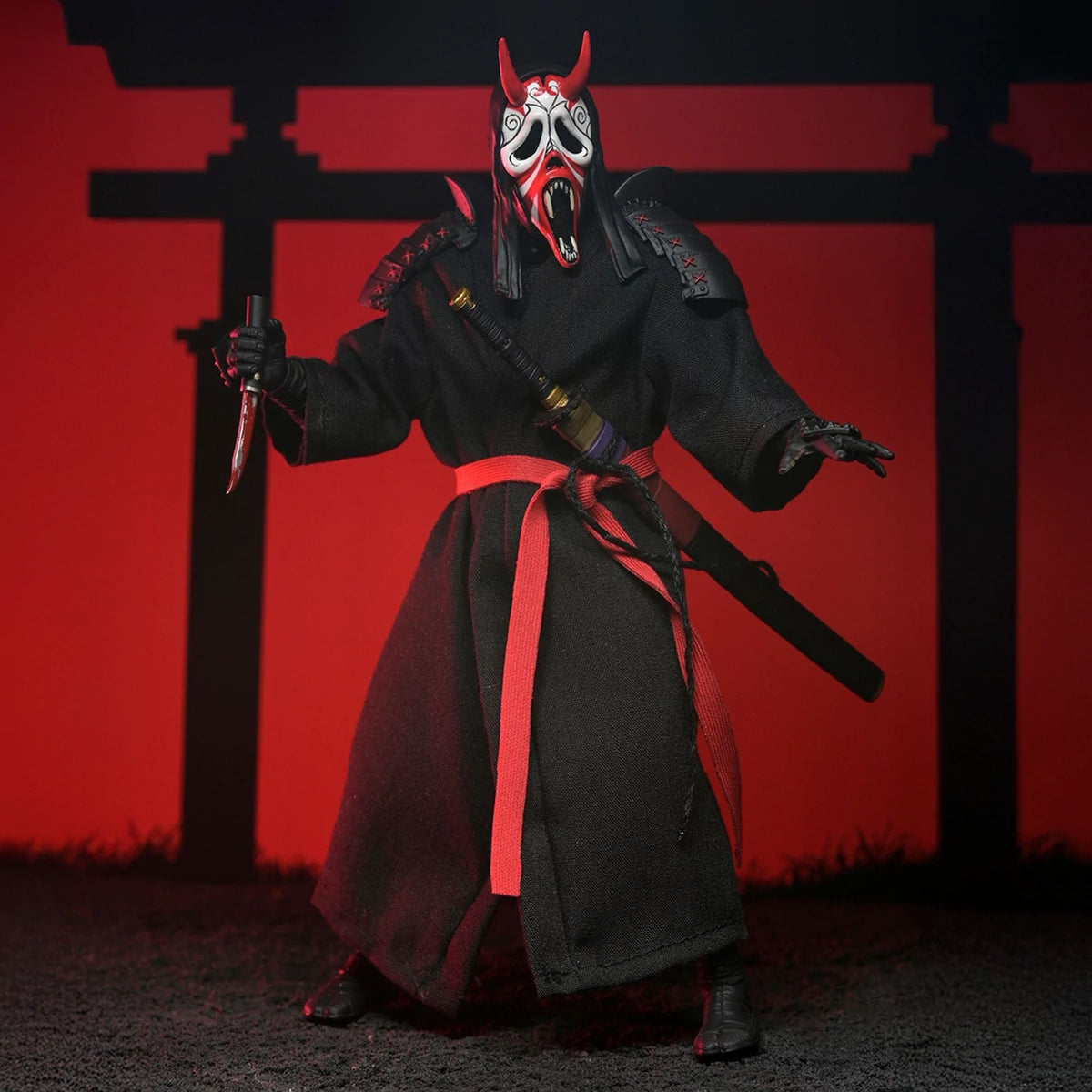 TAKATOKU - 7 INCH SCALE ACTION FIGURE - SHINOBI GHOST FACE