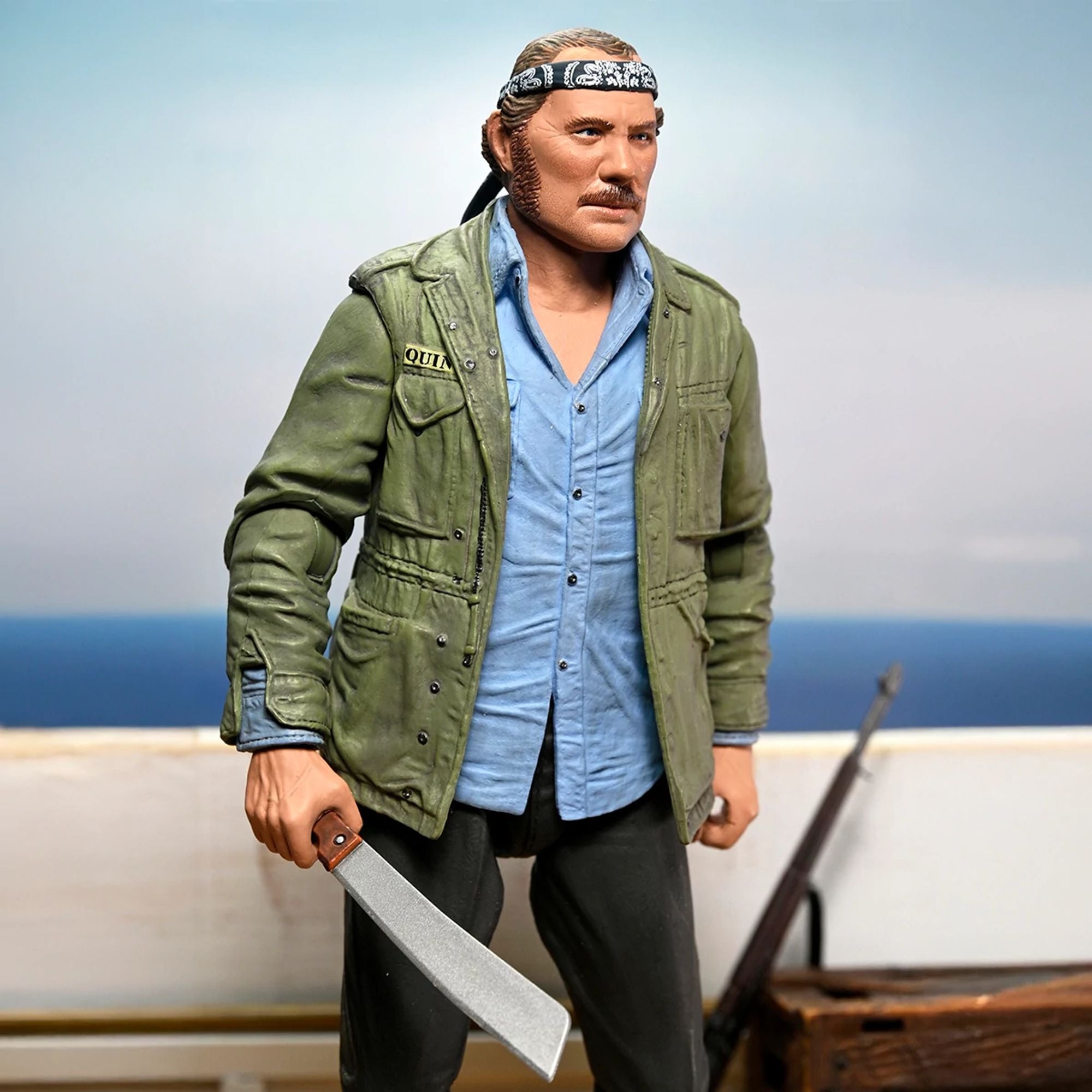JAWS - 7” SCALE ACTION FIGURE - ULTIMATE SAM QUINT 50TH ANNIVERSARY FIGURE