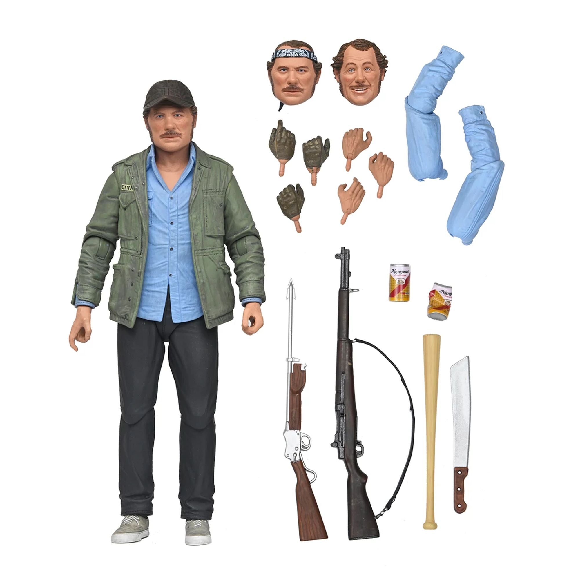 JAWS - 7” SCALE ACTION FIGURE - ULTIMATE SAM QUINT 50TH ANNIVERSARY FIGURE