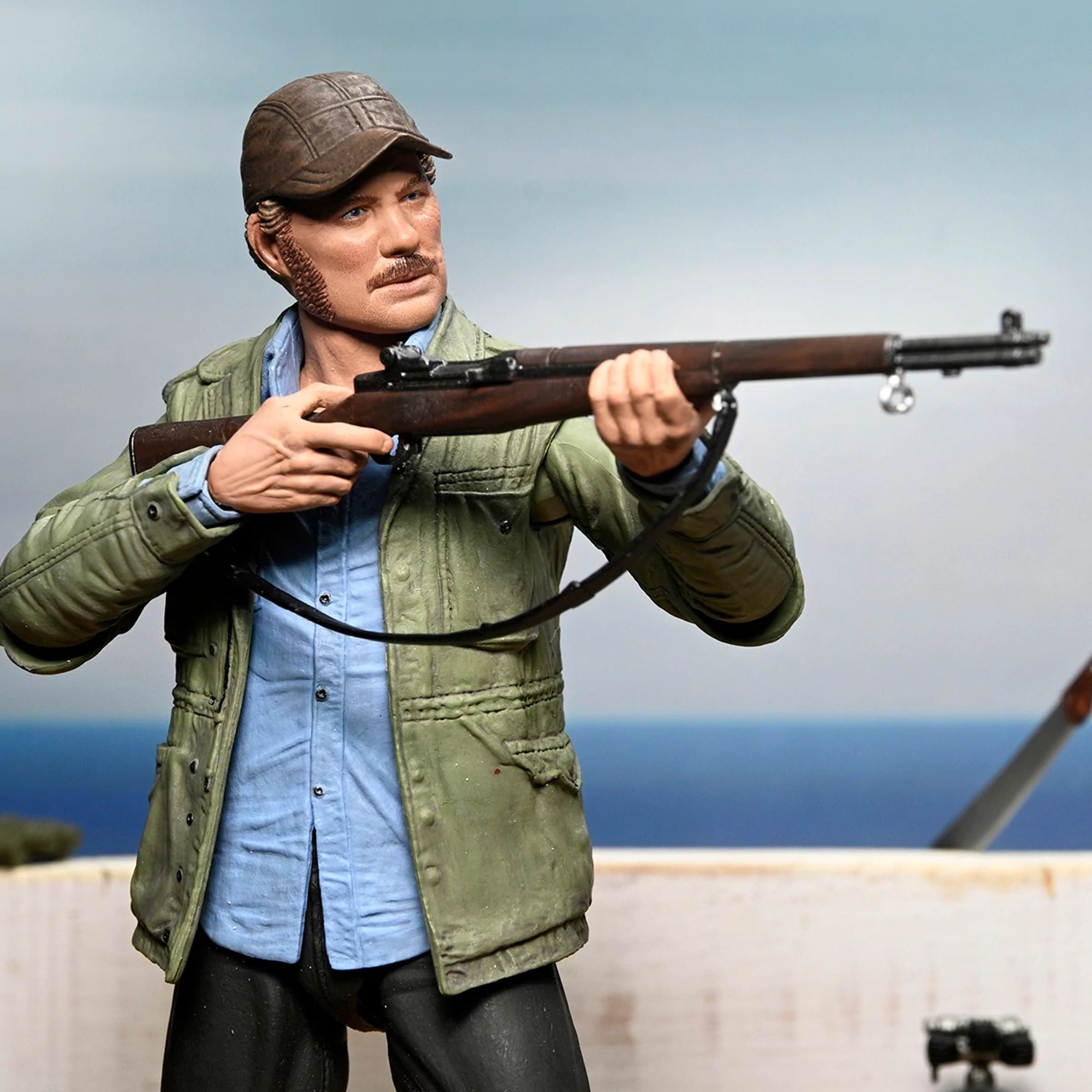 JAWS - 7” SCALE ACTION FIGURE - ULTIMATE SAM QUINT 50TH ANNIVERSARY FIGURE