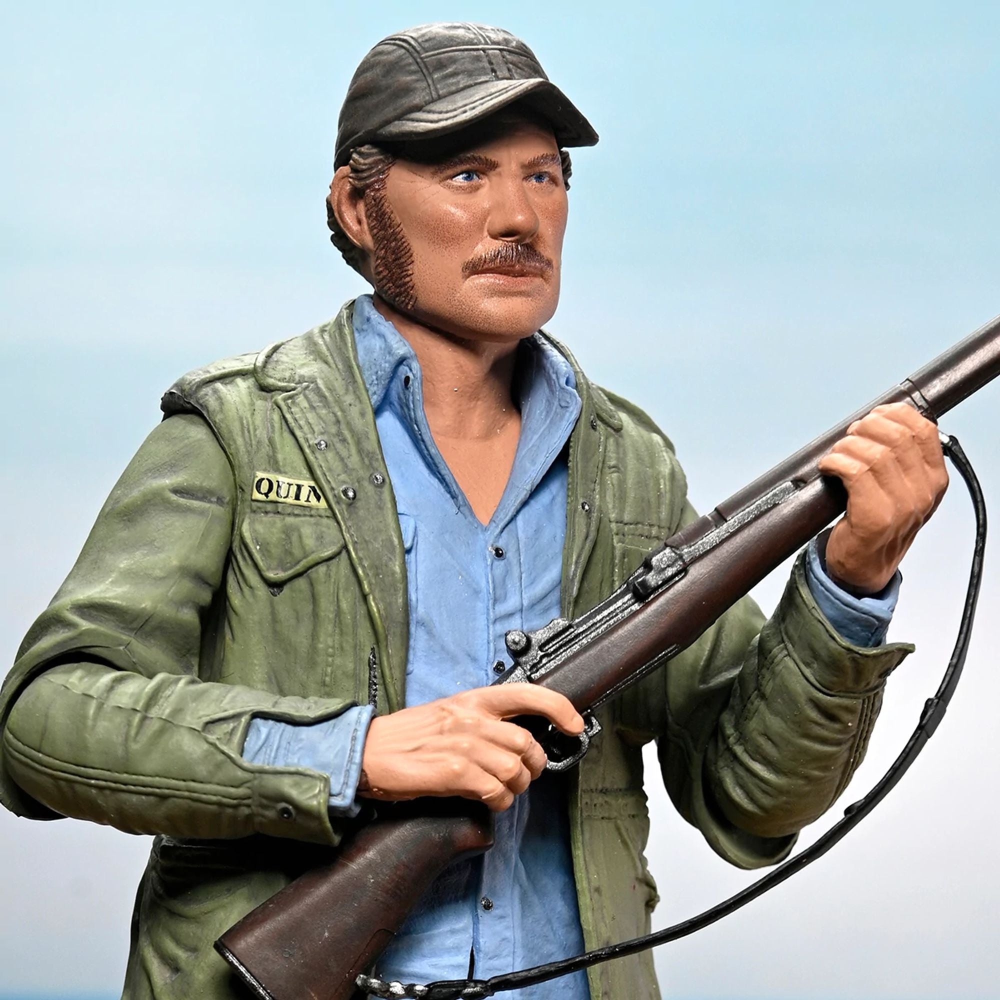 JAWS - 7” SCALE ACTION FIGURE - ULTIMATE SAM QUINT 50TH ANNIVERSARY FIGURE