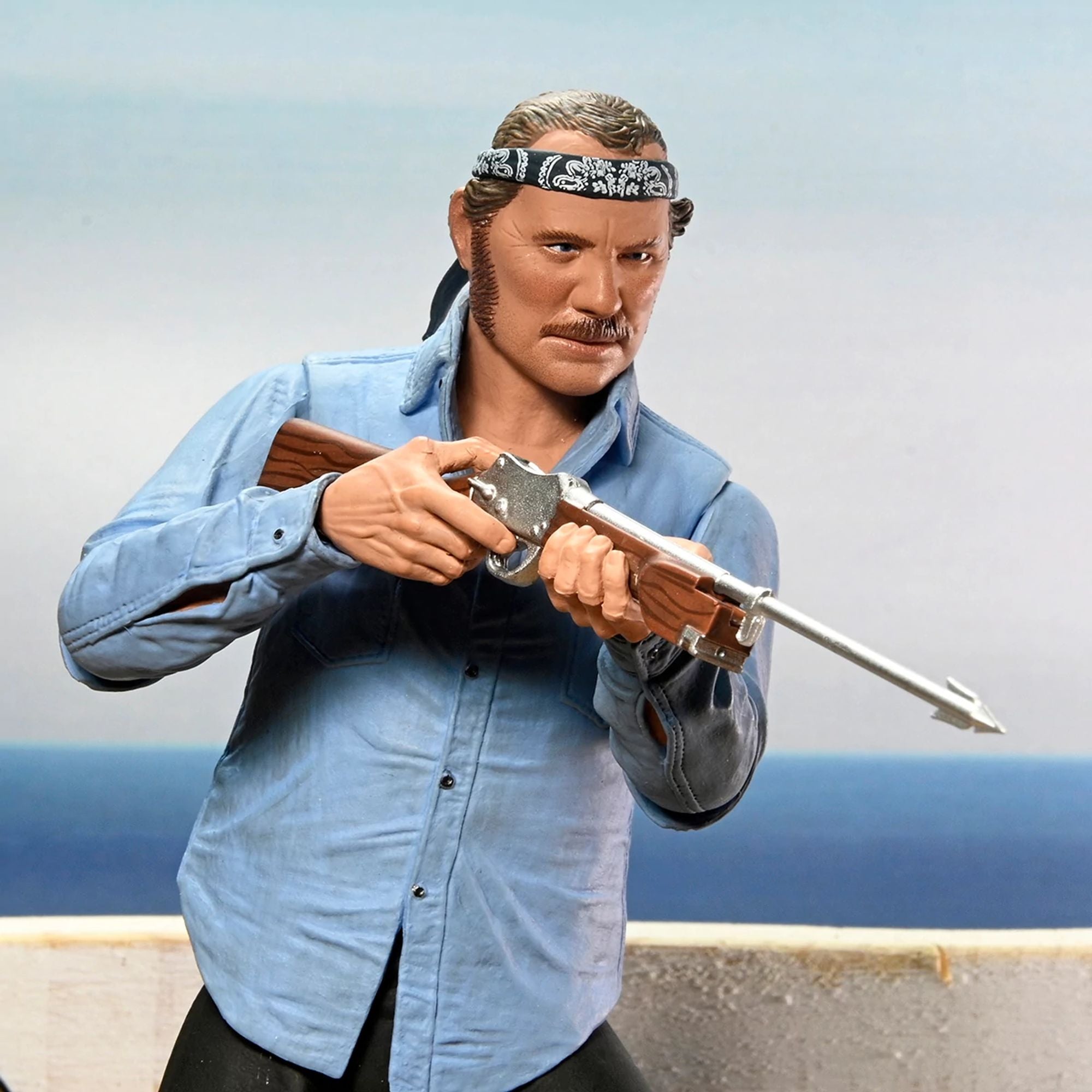 JAWS - 7” SCALE ACTION FIGURE - ULTIMATE SAM QUINT 50TH ANNIVERSARY FIGURE