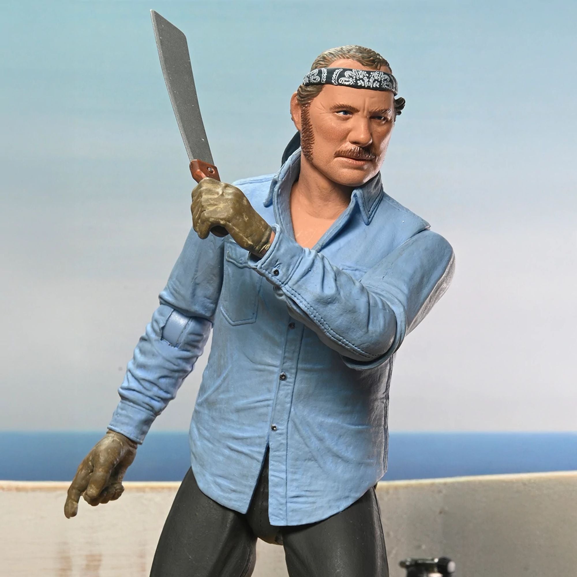 JAWS - 7” SCALE ACTION FIGURE - ULTIMATE SAM QUINT 50TH ANNIVERSARY FIGURE