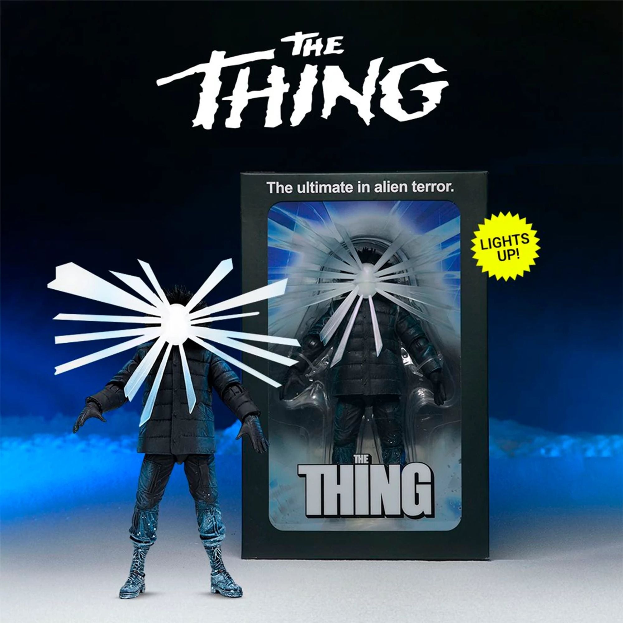 THE THING - 7" SCALE ACTION FIGURE - THE THING POSTER SERIES
