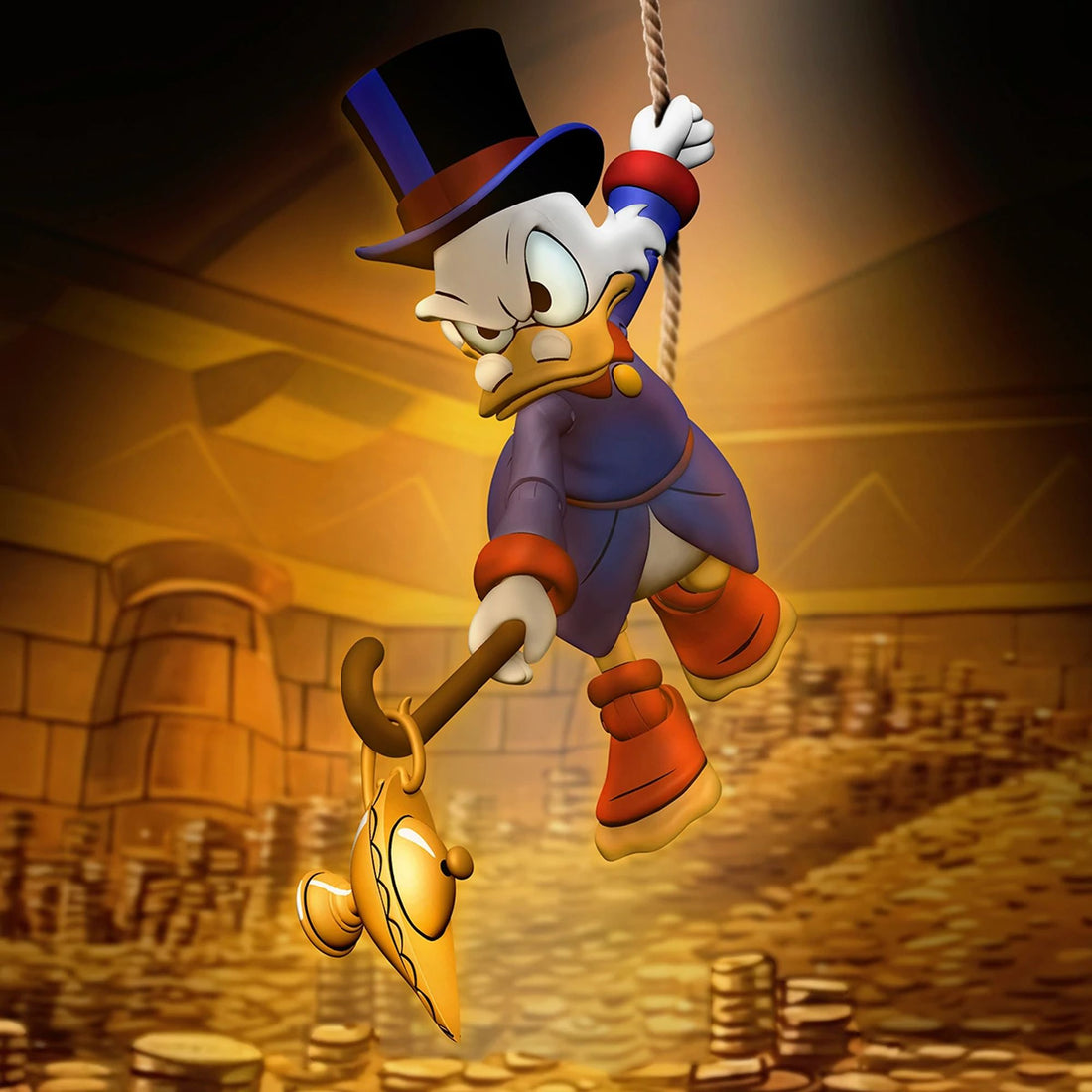 DUCKTALES - 7” SCALE ACTION FIGURE - ULTIMATE SCROOGE MCDUCK