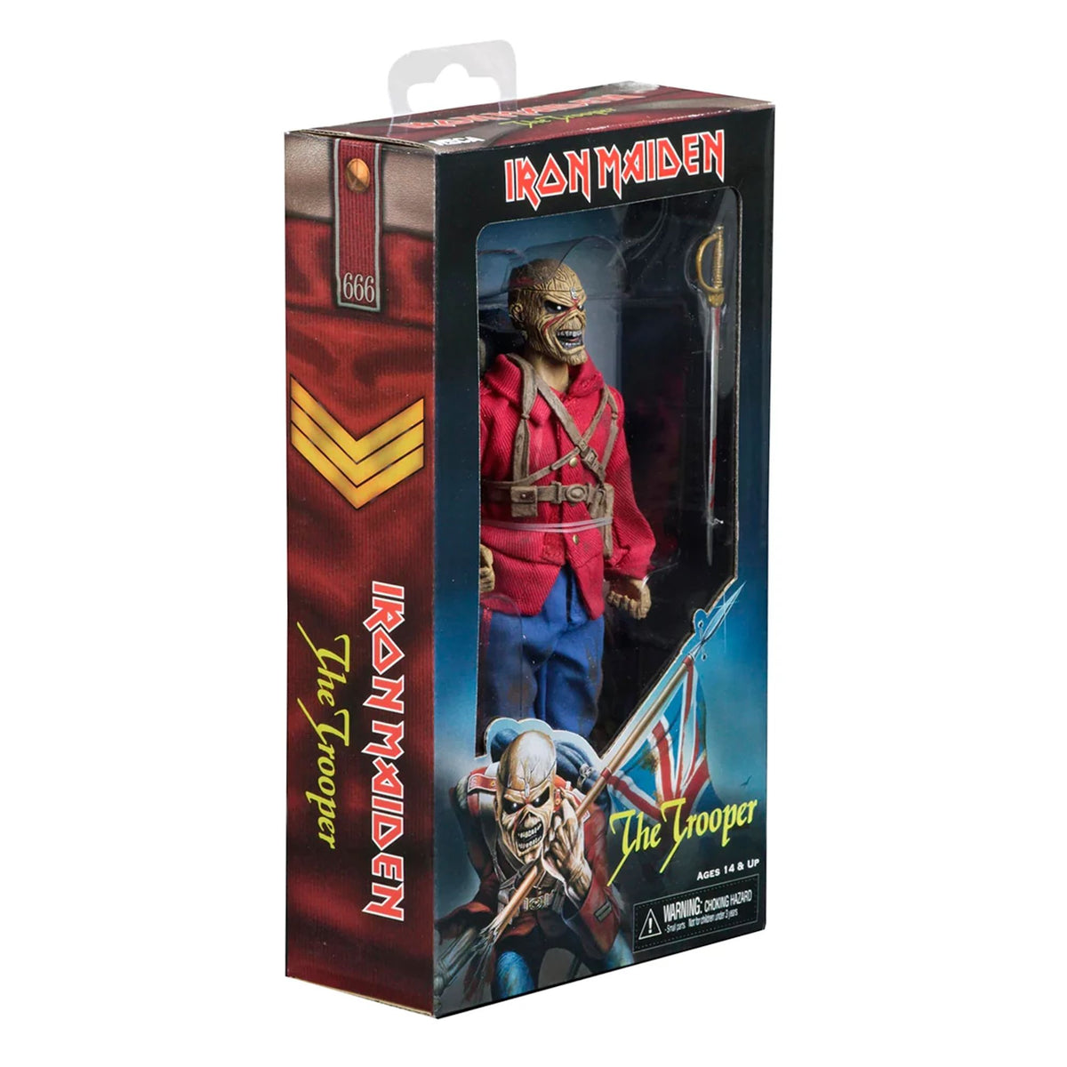 IRON MAIDEN - 8” CLOTHED FIGURE - IRON MAIDEN TROOPER