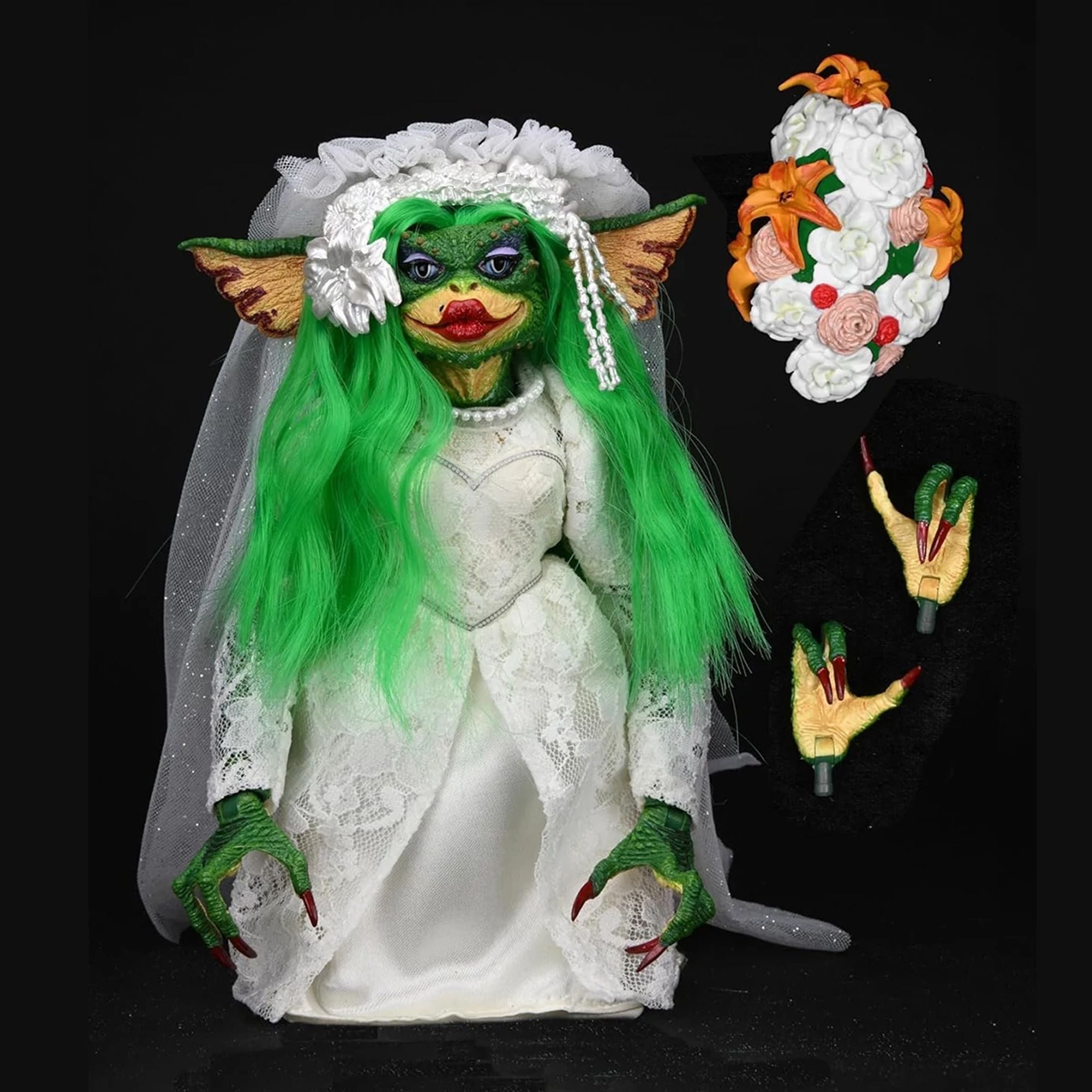 GREMLINS 2 - THE NEW BATCH- 7” SCALE ACTION FIGURE - ULTIMATE GRETA (WEDDING)