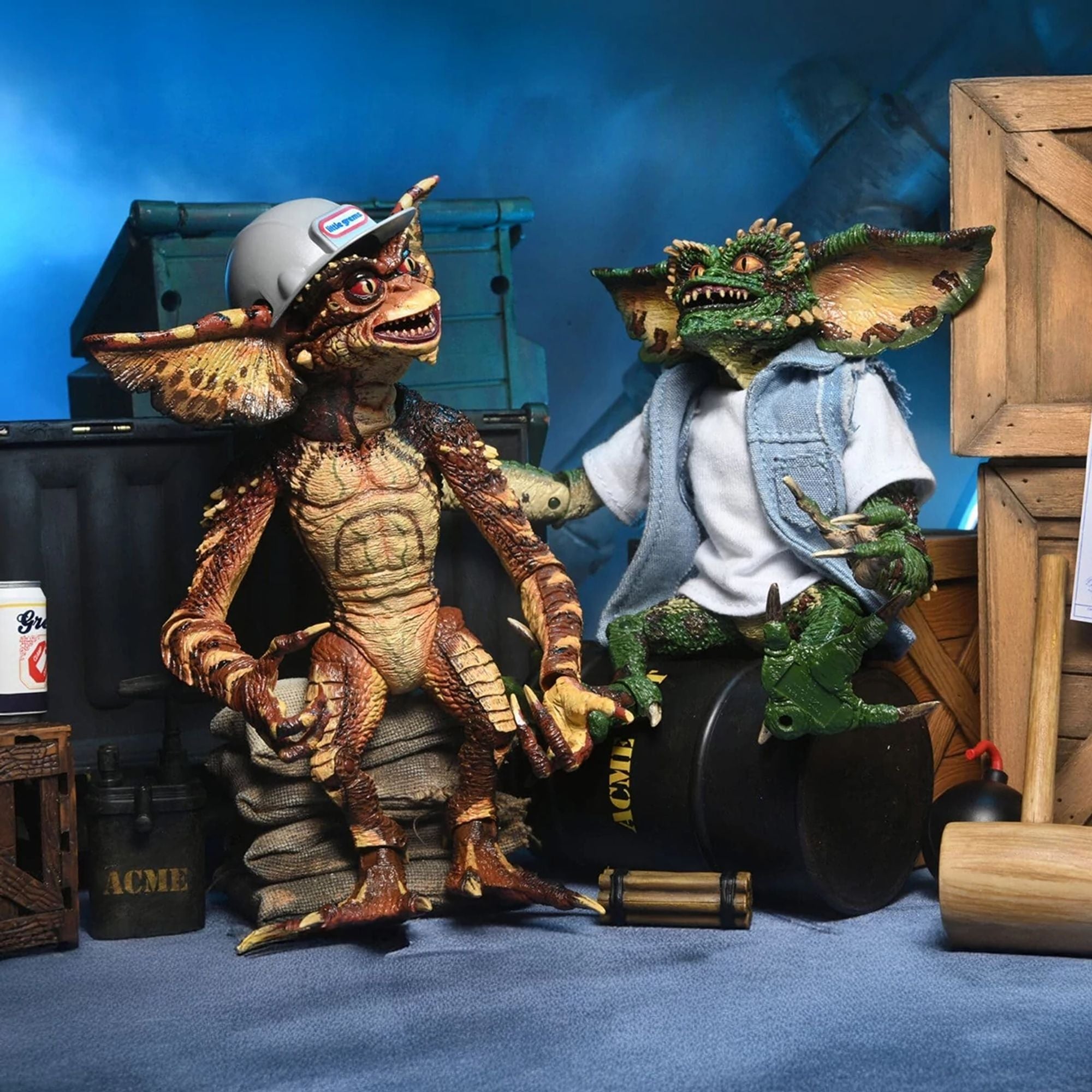 GREMLINS 2 - THE NEW BATCH7” SCALE ACTION FIGURE - DEMOLITION GREMLIN 2 PACK