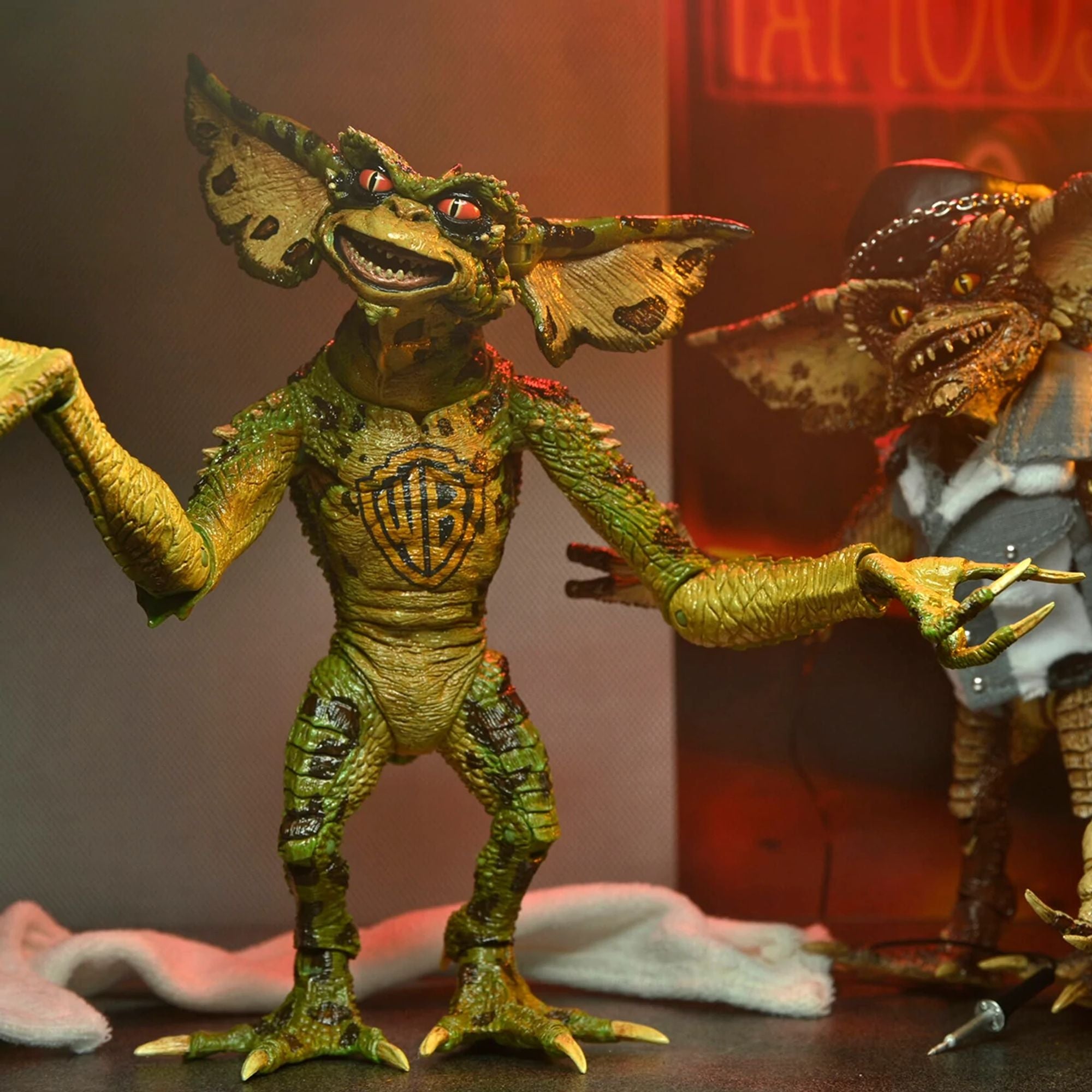 GREMLINS 2 – 7” SCALE ACTION FIGURE – TATTOO GREMLINS 2PK