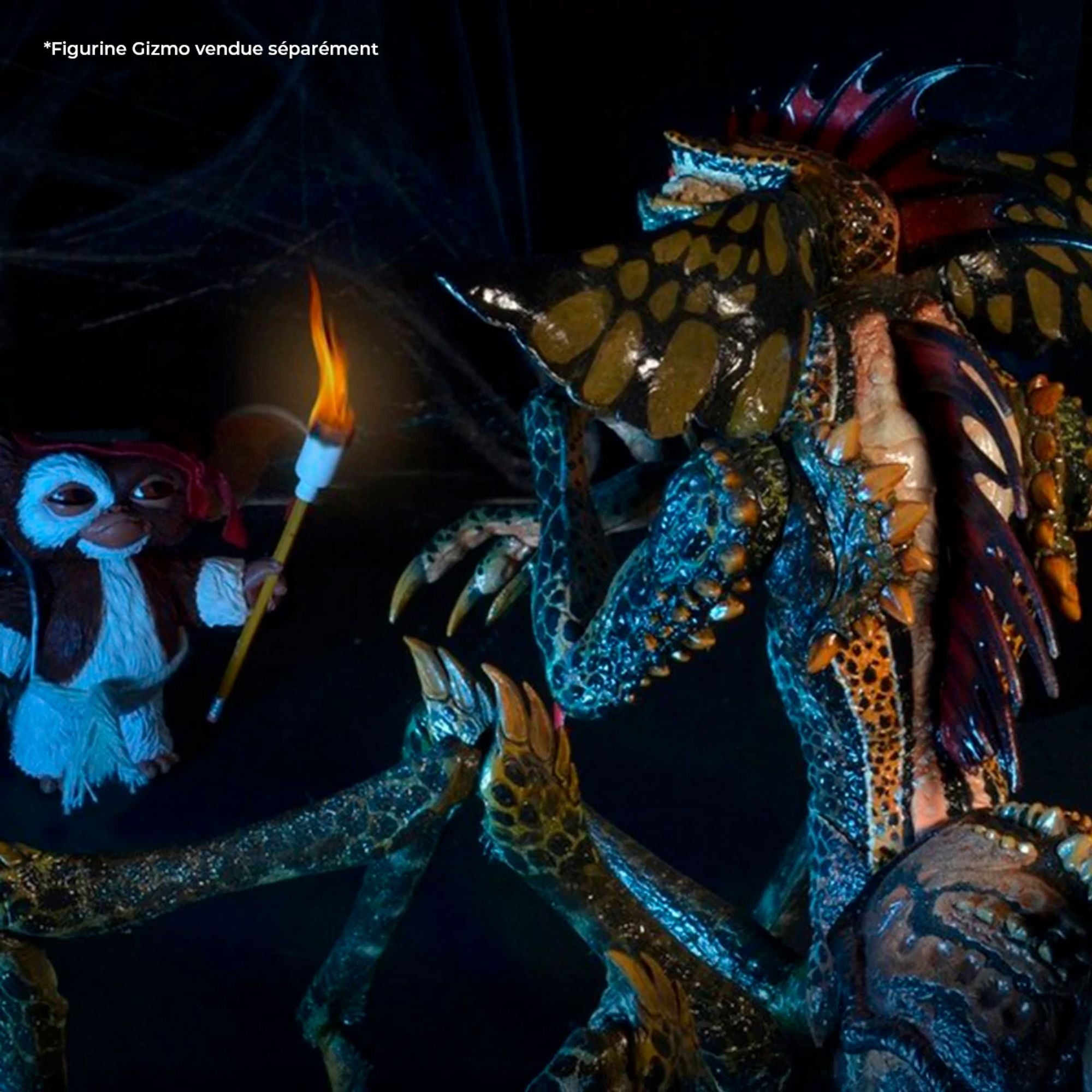 GREMLINS 2 - SCALE ACTION FIGURE - DELUXE BOXED SPIDER GREMLIN