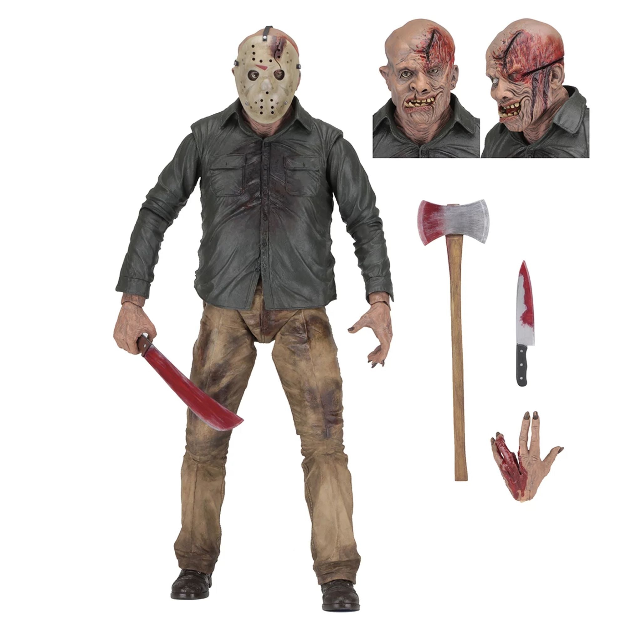 FRIDAY THE 13TH - 1/4 SCALE ACTION FIGURE - PART 4 JASON