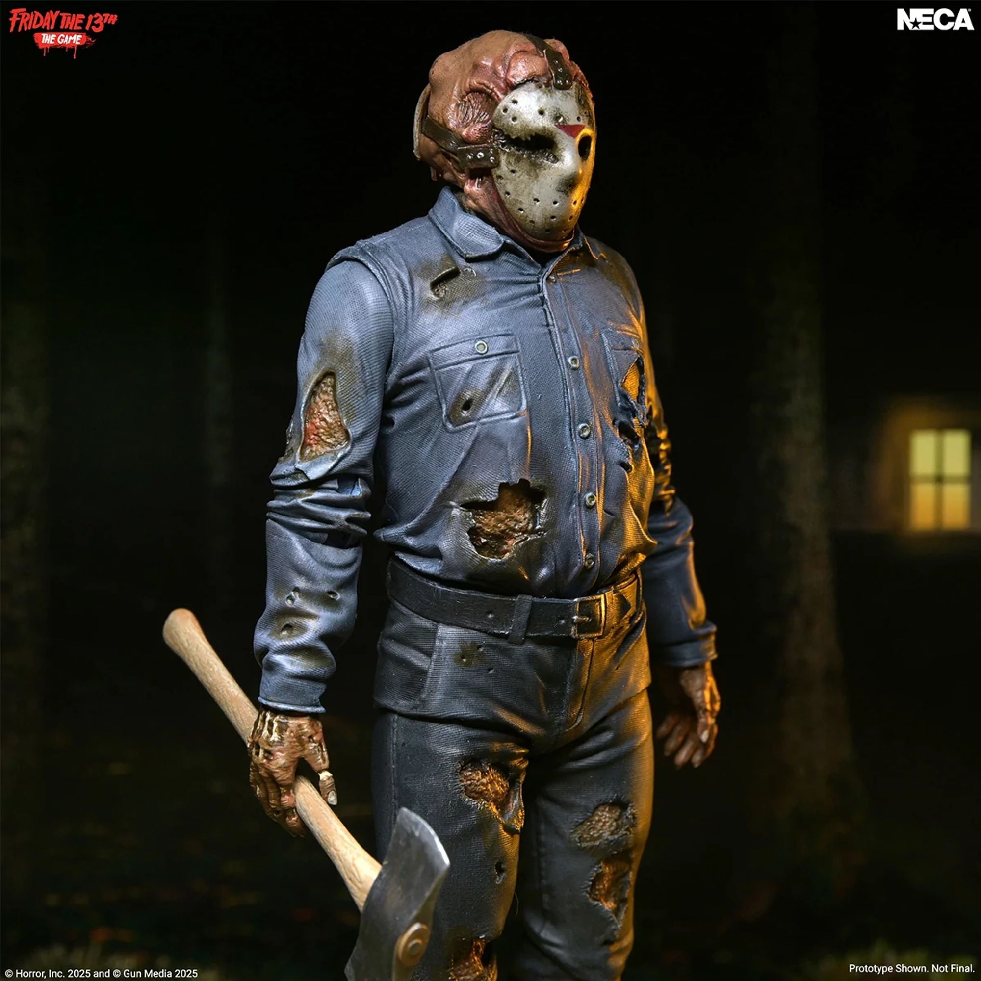 FRIDAY THE 13TH THE GAME - 7 INCH SCALE ACTION FIGURE - PART 9 JASON