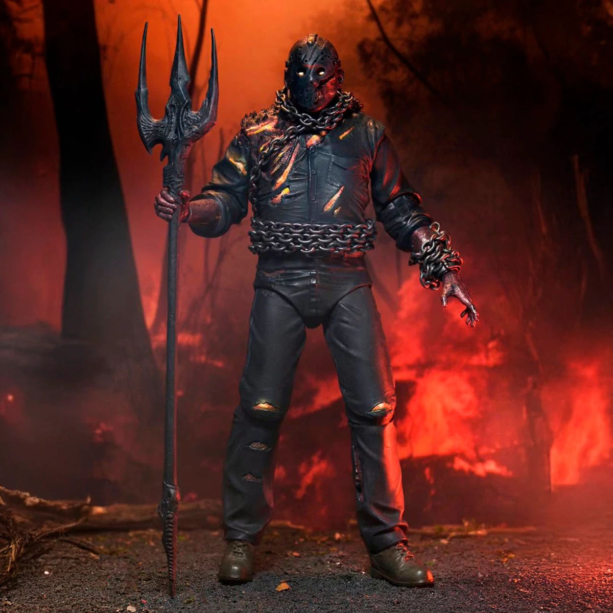 FRIDAY THE 13TH THE GAME - 7" SCALE ACTION FIGURE - ULTIMATE SAVINI JASON