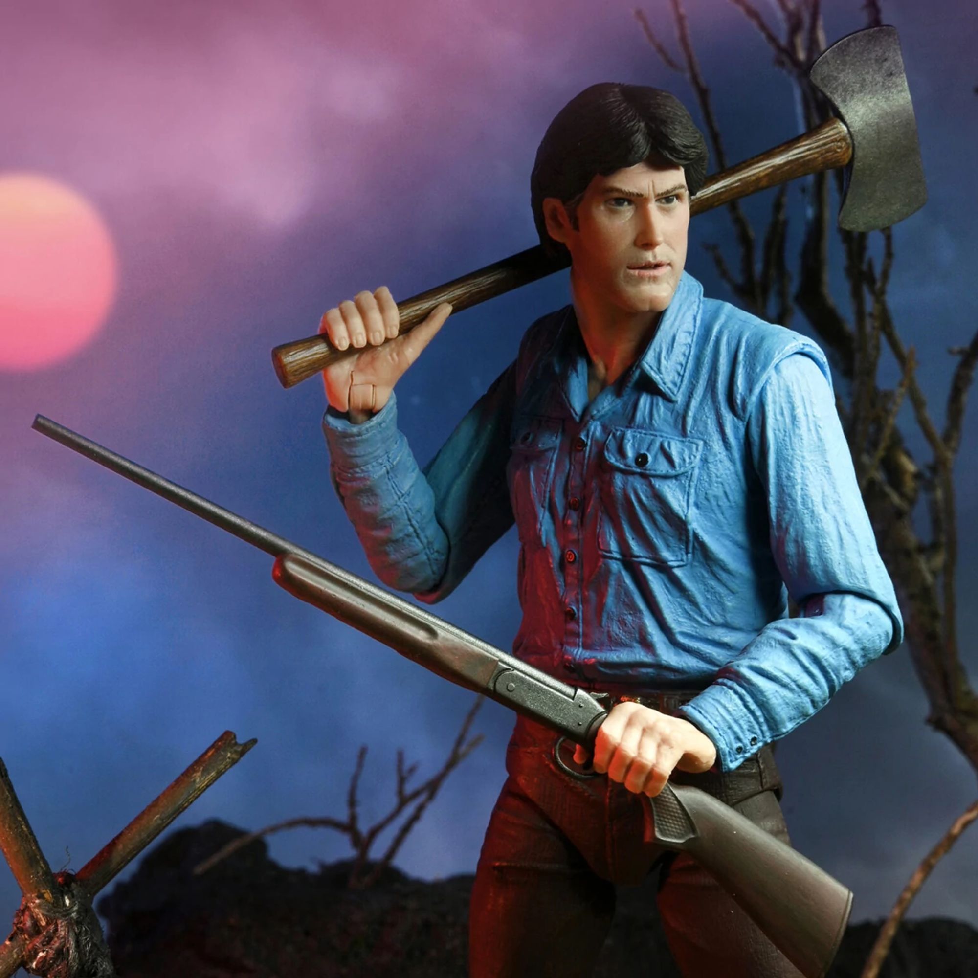 EVIL DEAD - 7” SCALE ACTION FIGURE - 40TH ANNIVERSARY ULTIMATE ASH