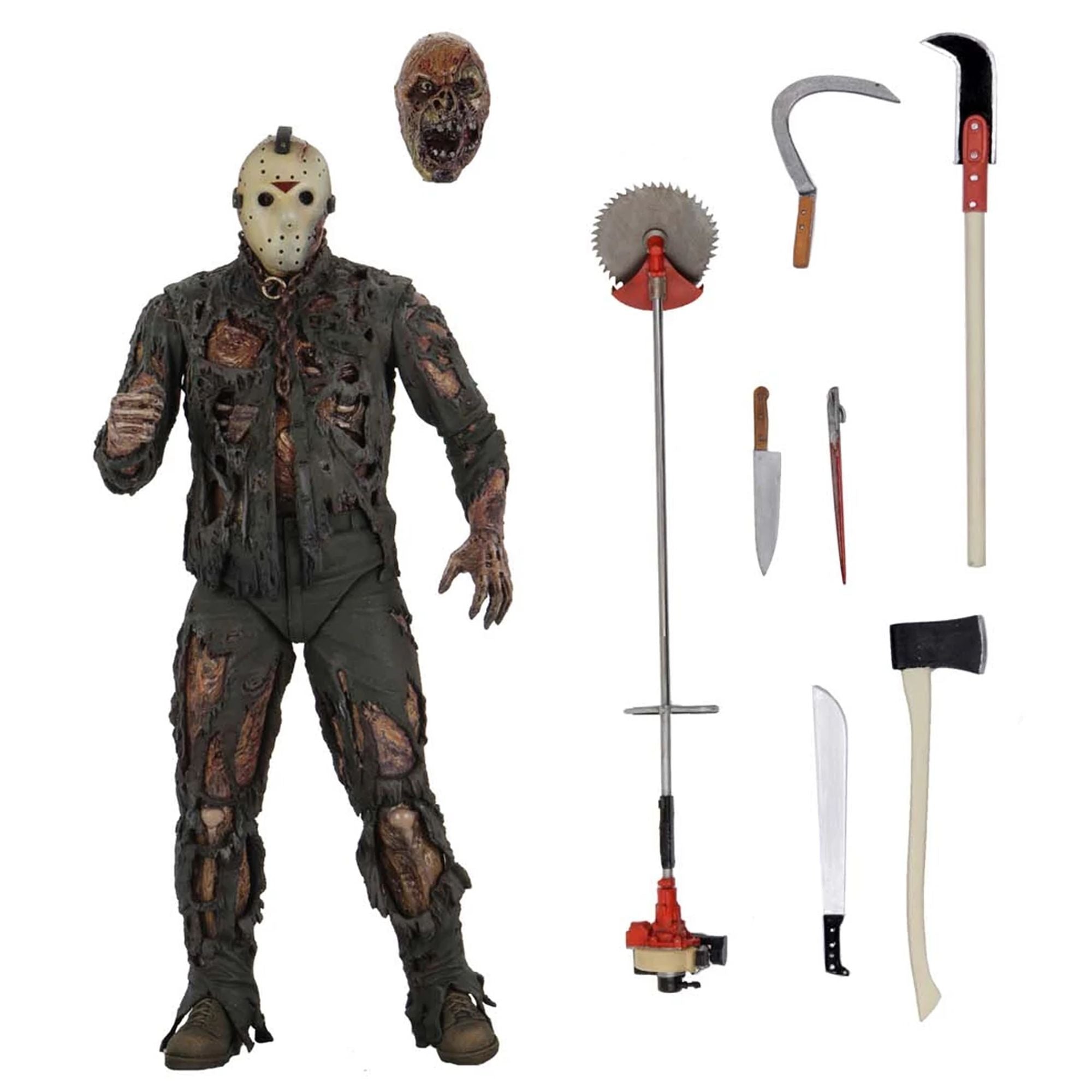 FRIDAY THE 13TH - 7" ACTION FIGURE - ULTIMATE PART 7 JASON