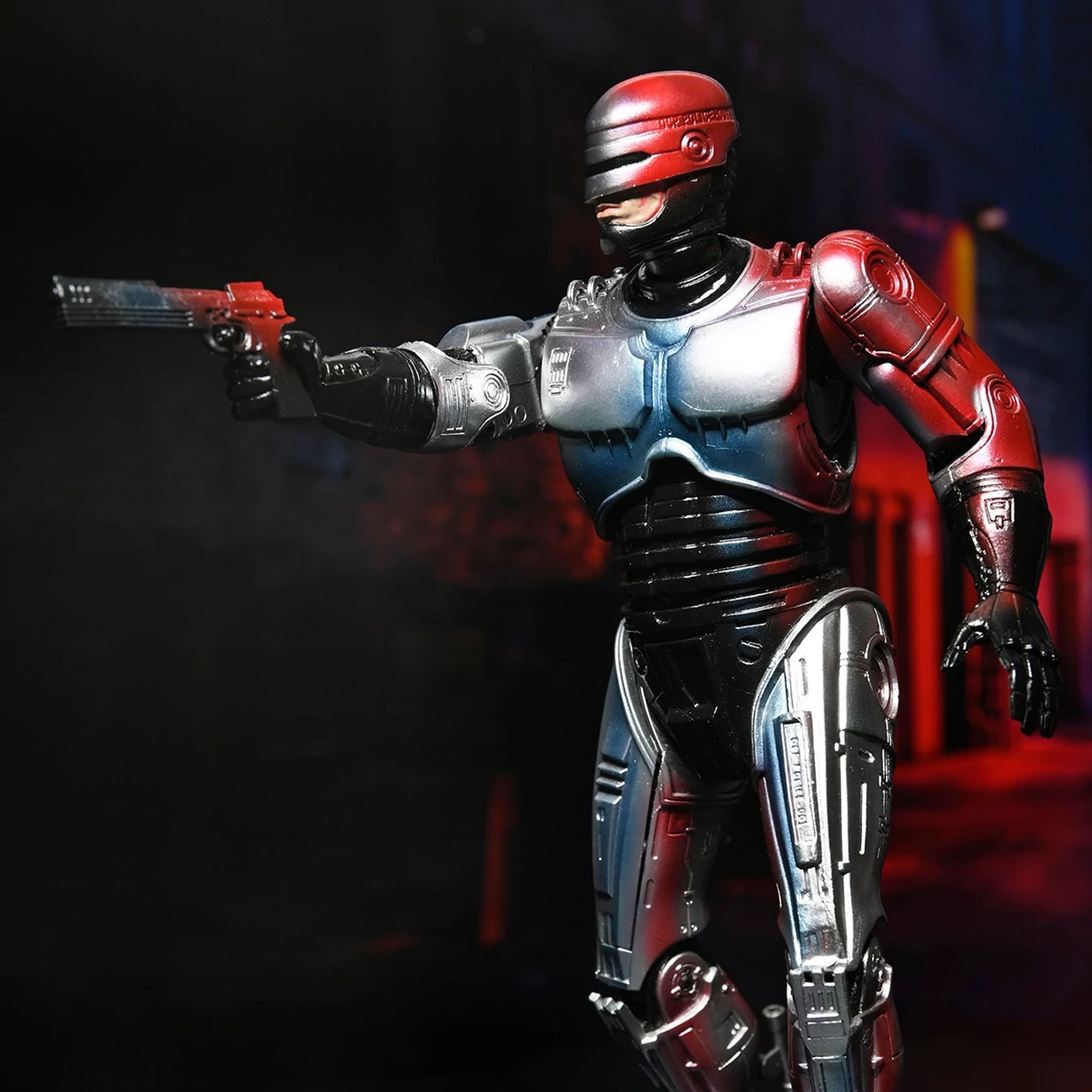 ROBOCOP – 7” SCALE ACTION ROBOCOP - 7" SCALE ACTION FIGURE - ULTIMATE ROBOCOP "POSTER HOMAGE"