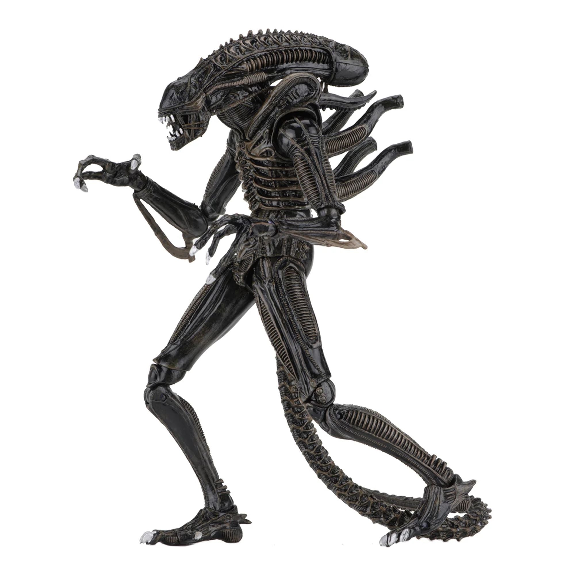 ALIEN - 7" SCALE ACTION FIGURE - ULTIMATE ALIENS WARRIOR 1986 (BROWN)