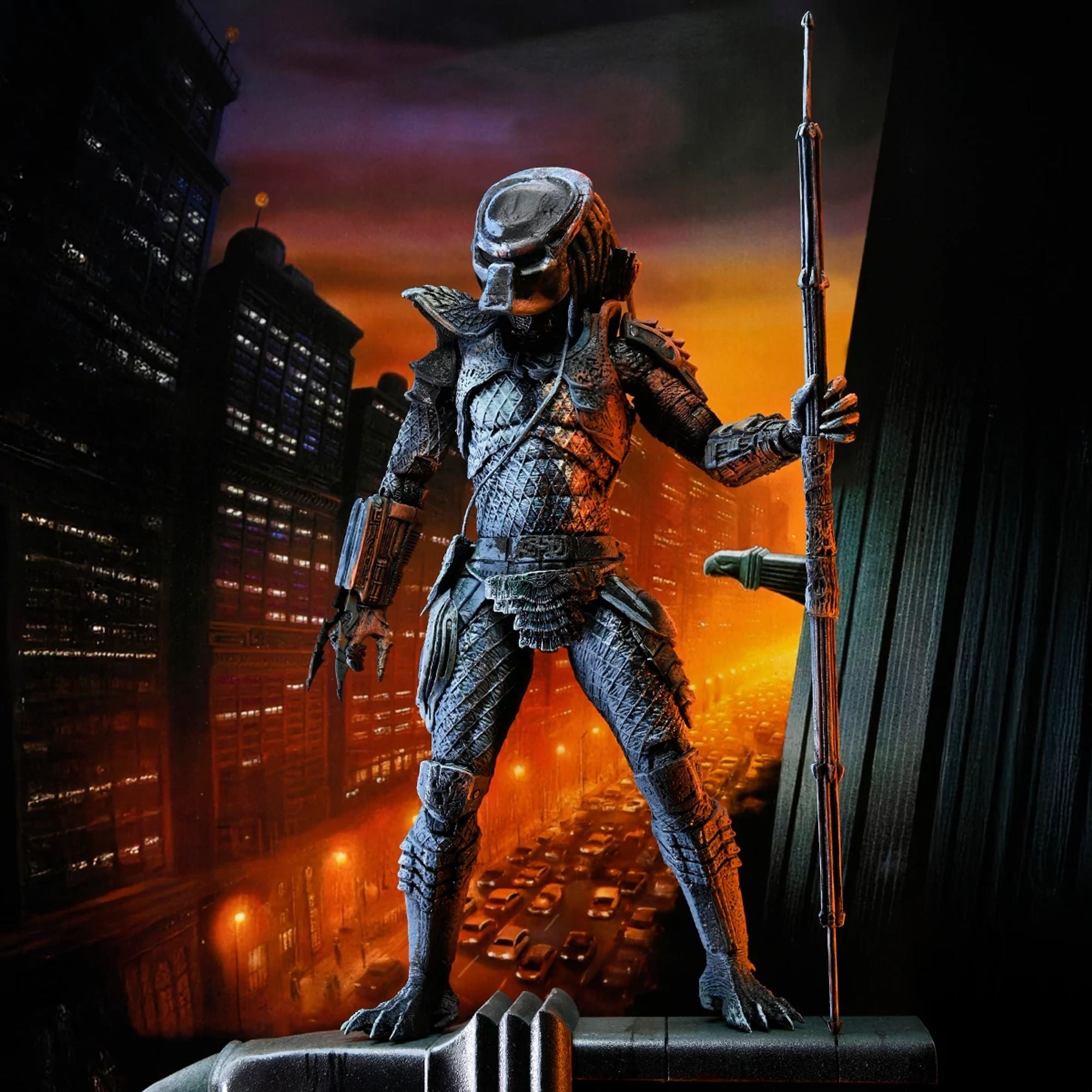 PREDATOR 2 - 7” SCALE ACTION FIGURE - CITY HUNTER POSTER SERIES