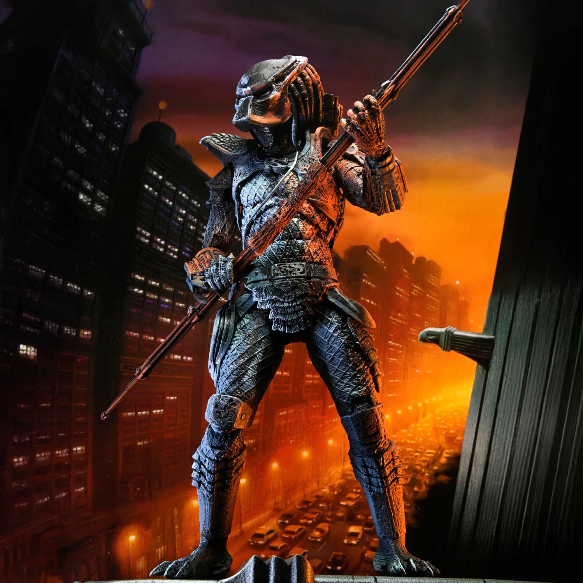 PREDATOR 2 - 7” SCALE ACTION FIGURE - CITY HUNTER POSTER SERIES