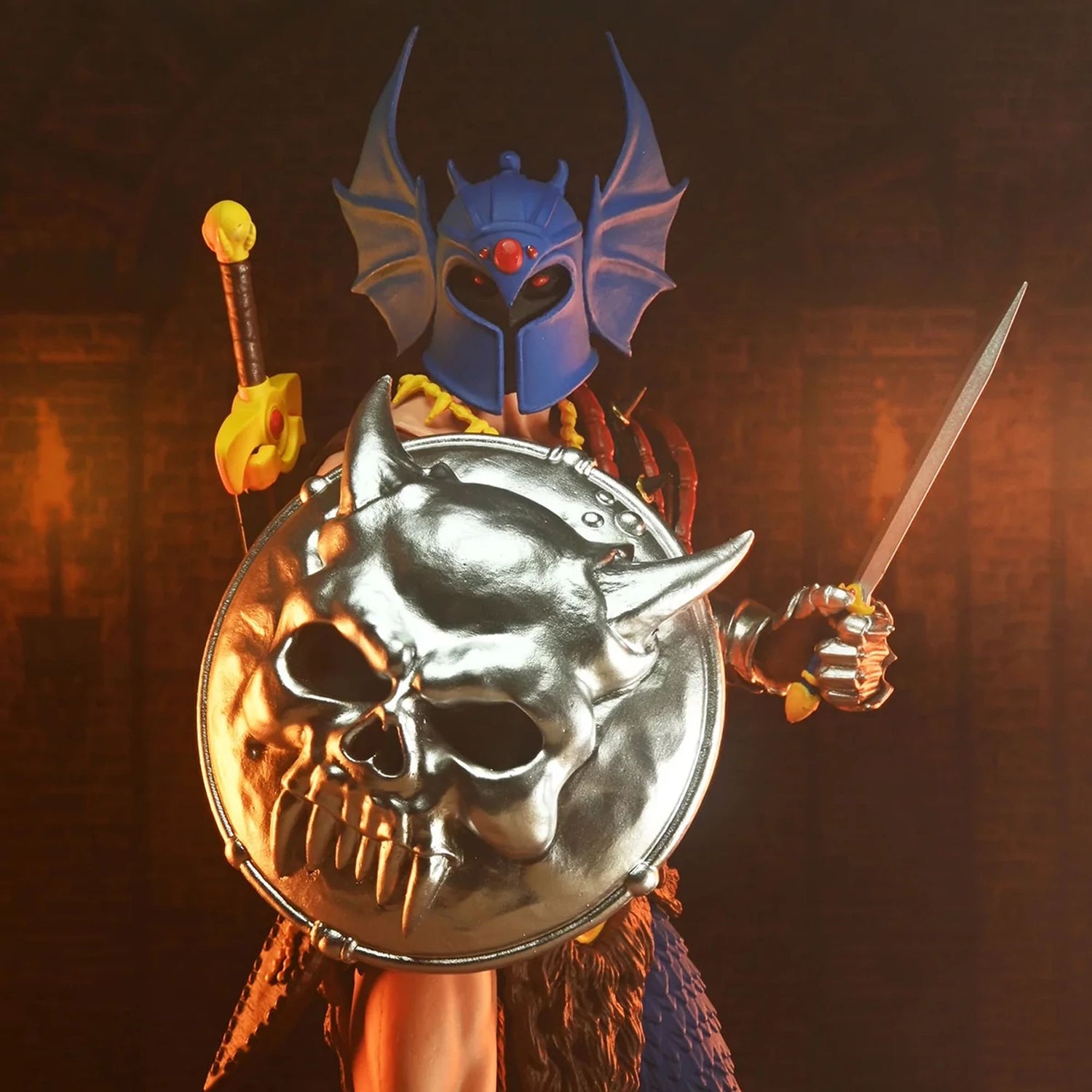 DUNGEONS AND DRAGONS - 7" SCALE FIGURE - 50TH ANNIVERSARY WARDUKE ON BLISTER CARD