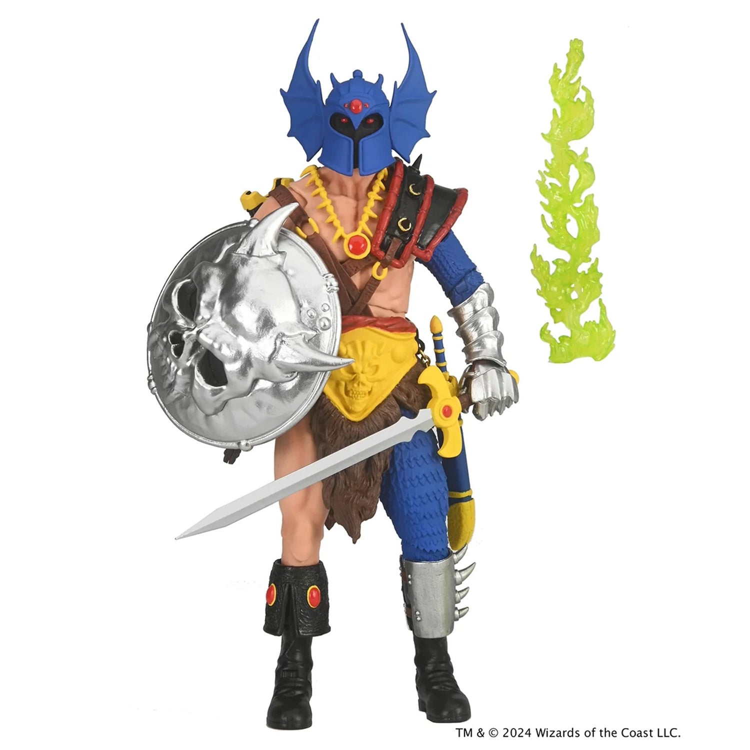 DUNGEONS AND DRAGONS - 7" SCALE FIGURE - 50TH ANNIVERSARY WARDUKE ON BLISTER CARD