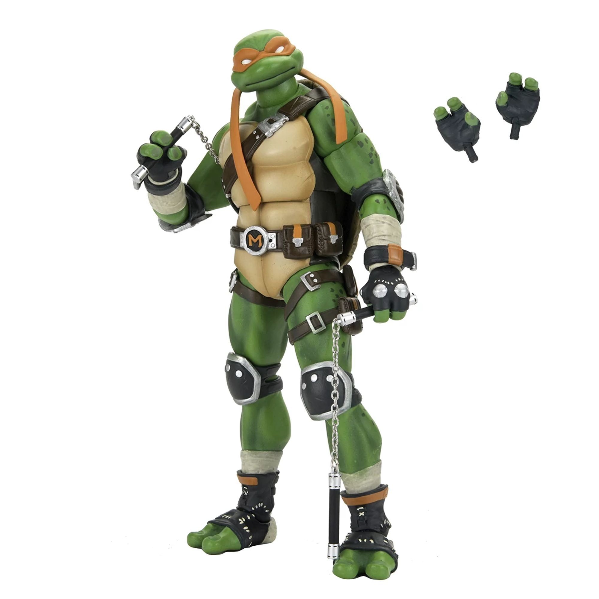 FORTNITE/TEENAGE MUTANT NINJA TURTLES - 7” SCALE ACTION FIGURE - MICHELANGELO