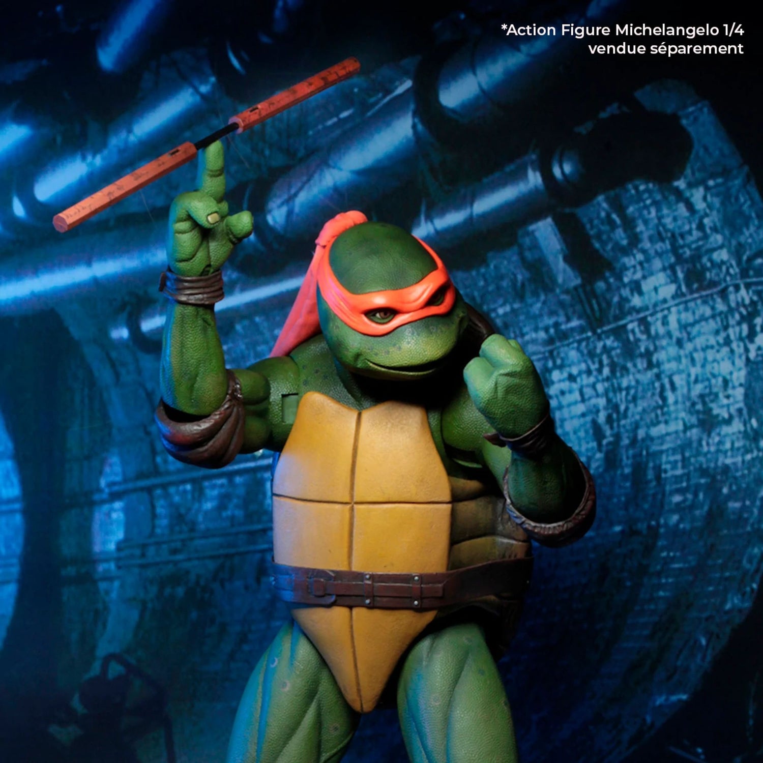 TEENAGE MUTANT NINJA TURTLES (1990 MOVIE) – 1/4 SCALE ACTION FIGURES – BABY TURTLES SET