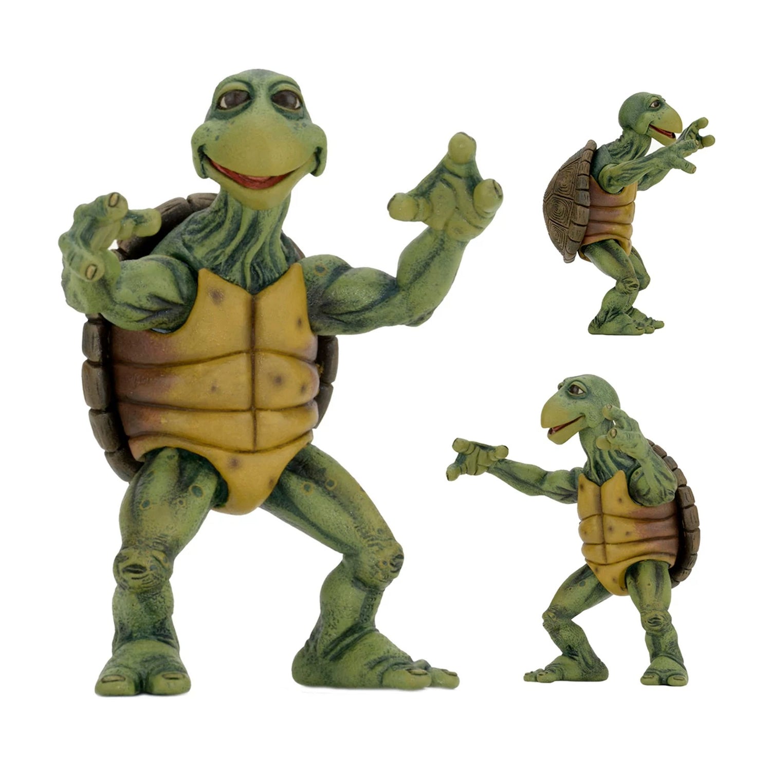 TEENAGE MUTANT NINJA TURTLES (1990 MOVIE) – 1/4 SCALE ACTION FIGURES – BABY TURTLES SET