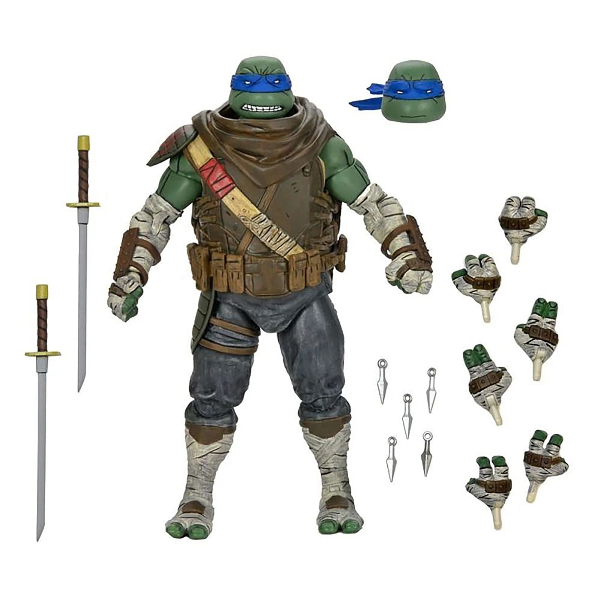 TEENAGE MUTANT NINJA TURTLES (THE LAST RONIN) - 7” SCALE ACTION FIGURE - ULTIMATE LEONARDO