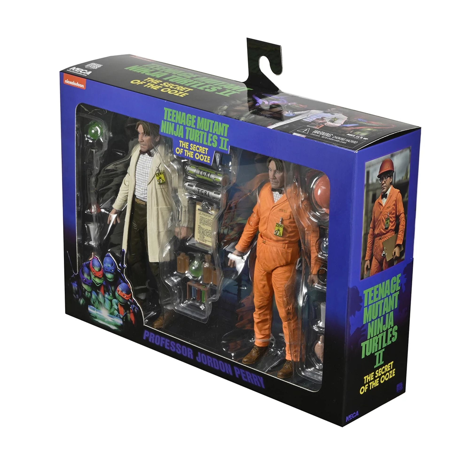 TEENAGE MUTANT NINJA TURTLES 2: SECRET OF THE OOZE (MOVIE) - 7" SCALE ACTION FIGURES - PACK OF 2