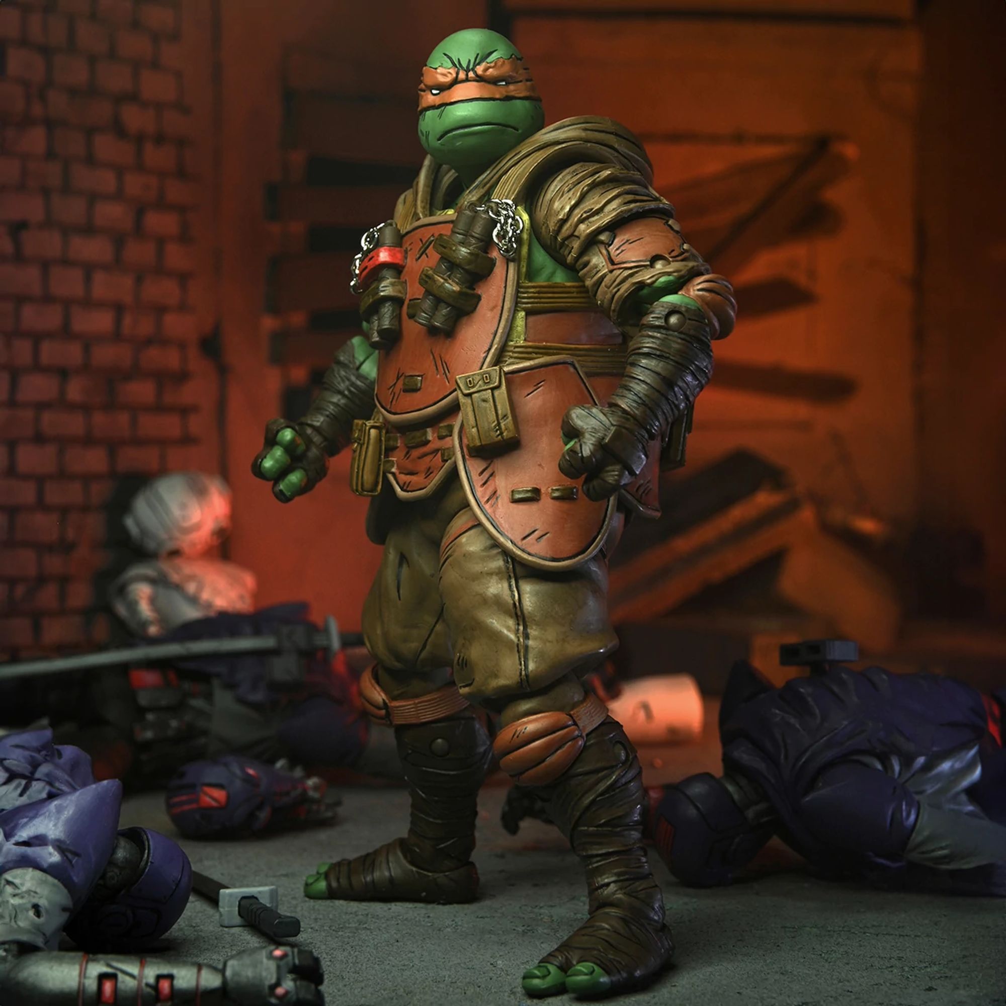 Teenage Mutant Ninja Turtles (The Last Ronin) - 7" Scale Action Figure - Ultimate Flashback Michelan