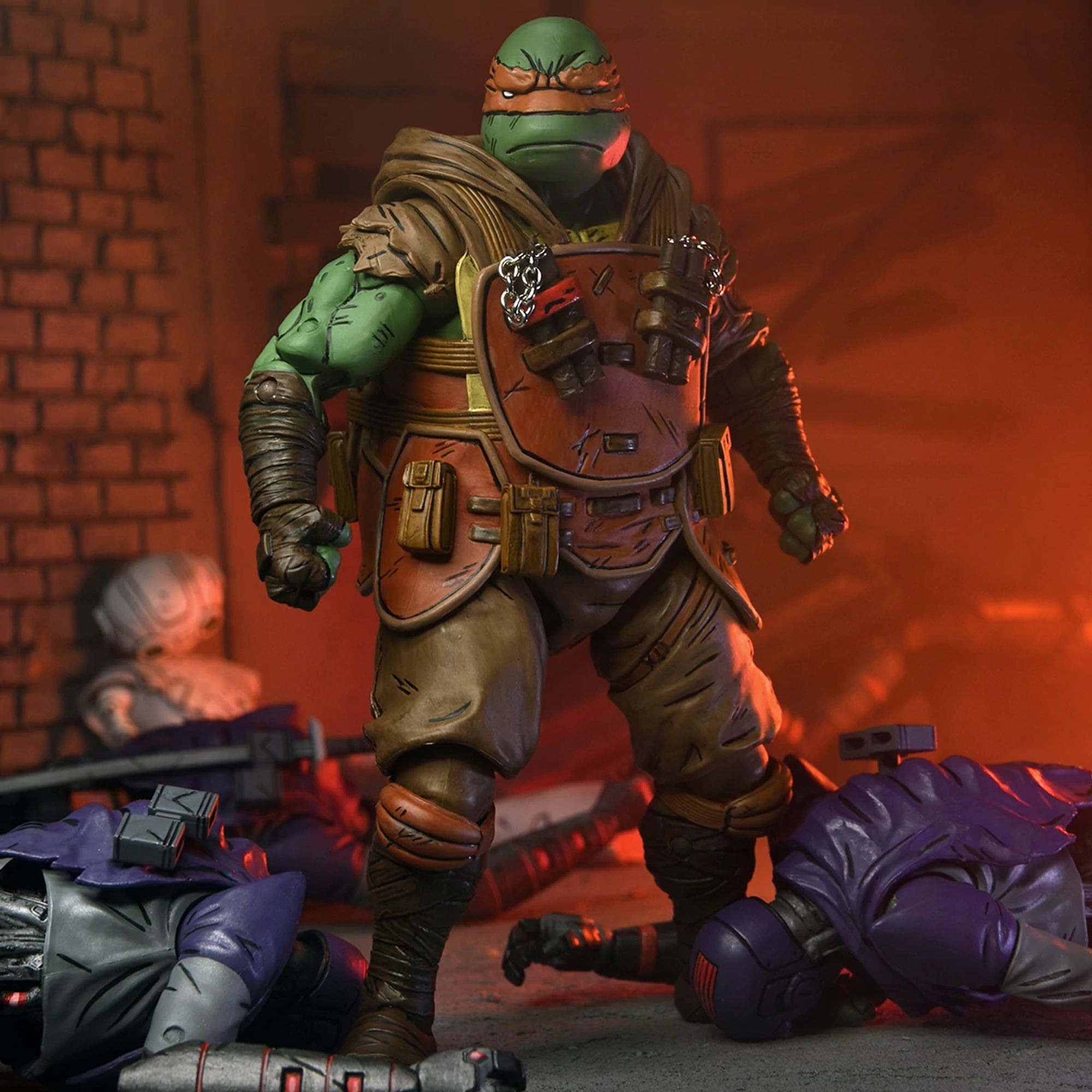 Teenage Mutant Ninja Turtles (The Last Ronin) - 7" Scale Action Figure - Ultimate Flashback Michelan