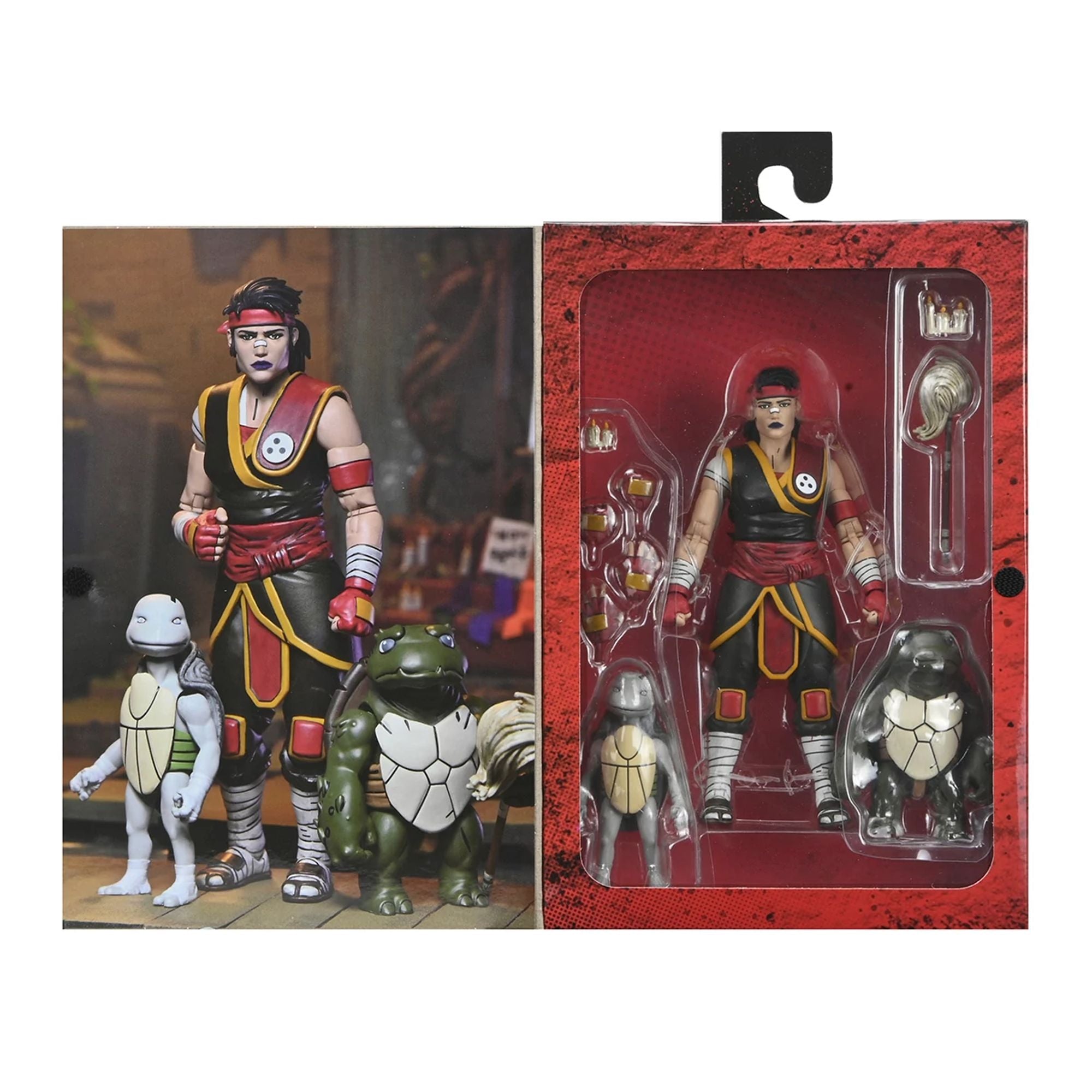 TEENAGE MUTANT NINJA TURTLES (THE LAST RONIN- THE LOST YEARS) - 7” SCALE ACTION FIGURE - CASEY MARIE WITH BABY ODYN & UNO