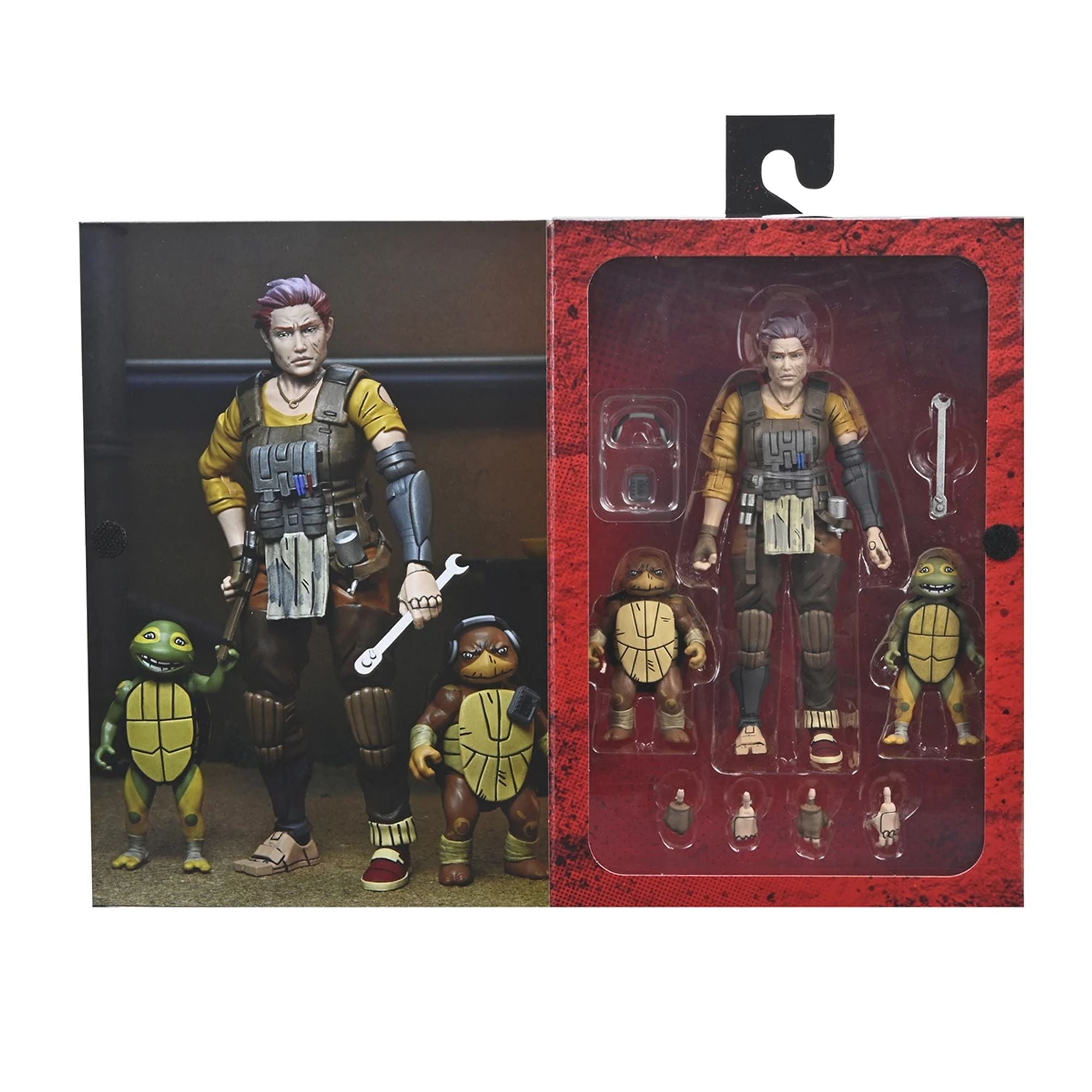 TEENAGE MUTANT NINJA TURTLES (THE LAST RONIN- THE LOST YEARS) - 7” SCALE ACTION FIGURE - GRAMMY APRIL