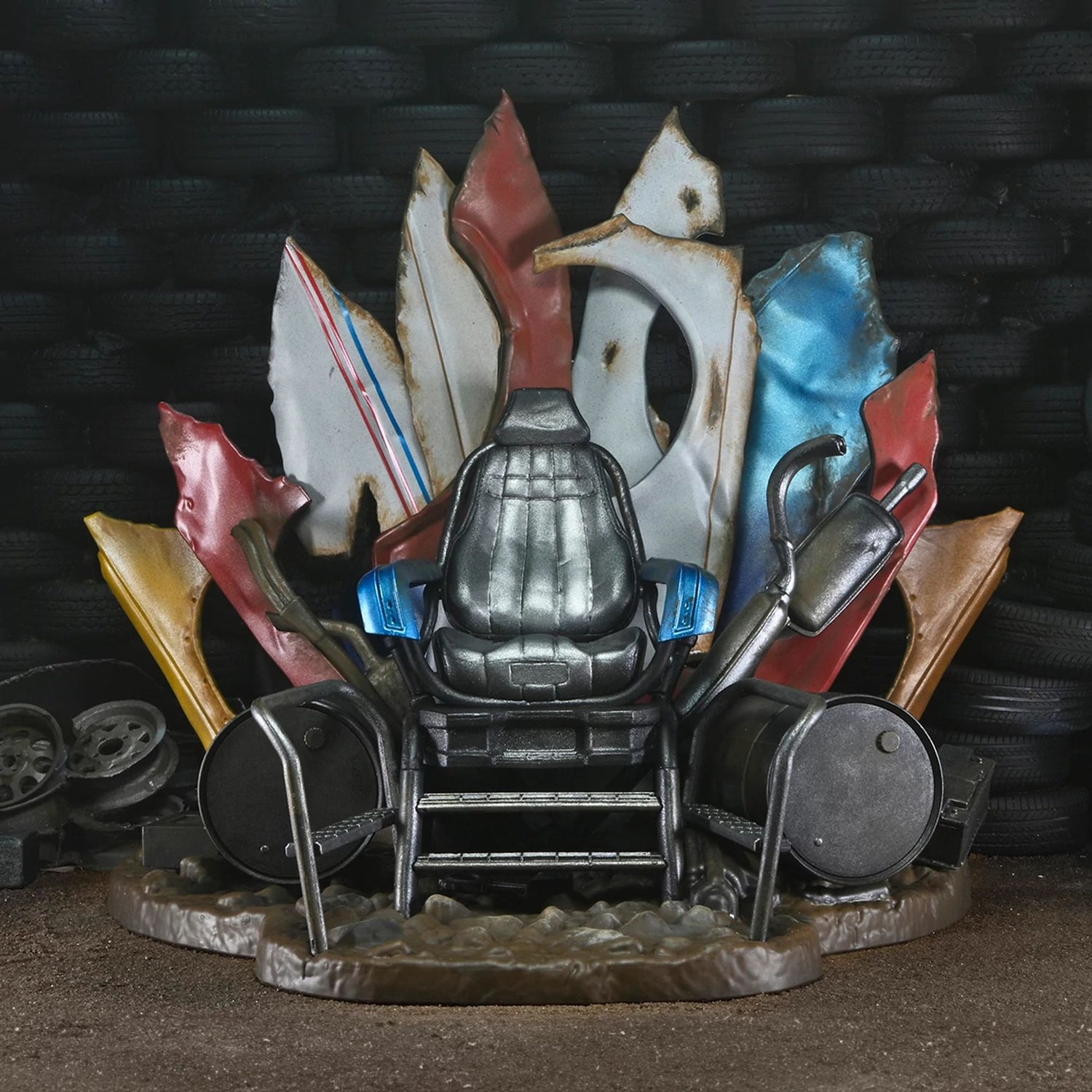 TEENAGE MUTANT NINJA TURTLES 2: SECRET OF THE OOZE - DIORAMA - SHREDDER&