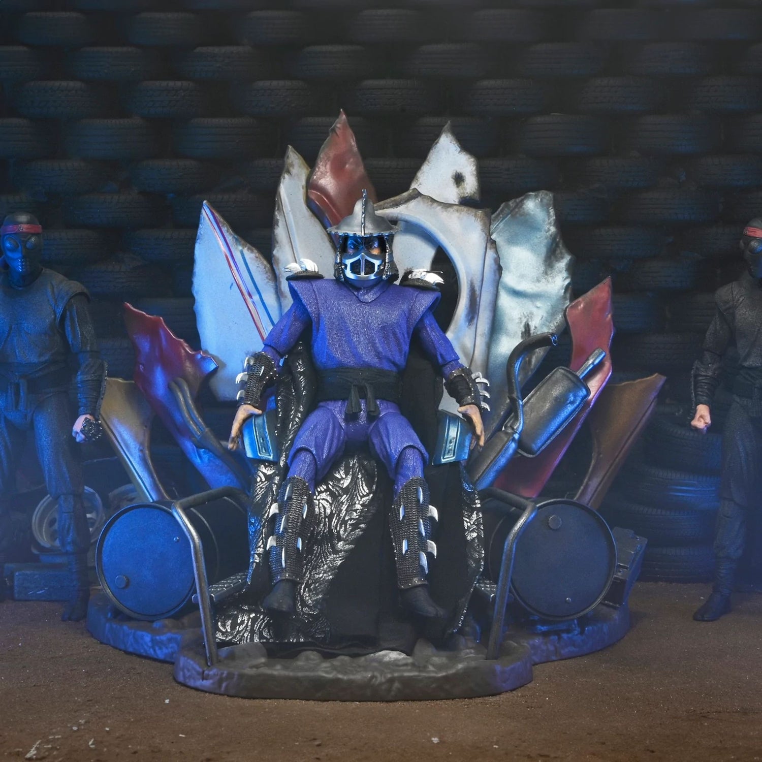 TEENAGE MUTANT NINJA TURTLES 2: SECRET OF THE OOZE - DIORAMA - SHREDDER&