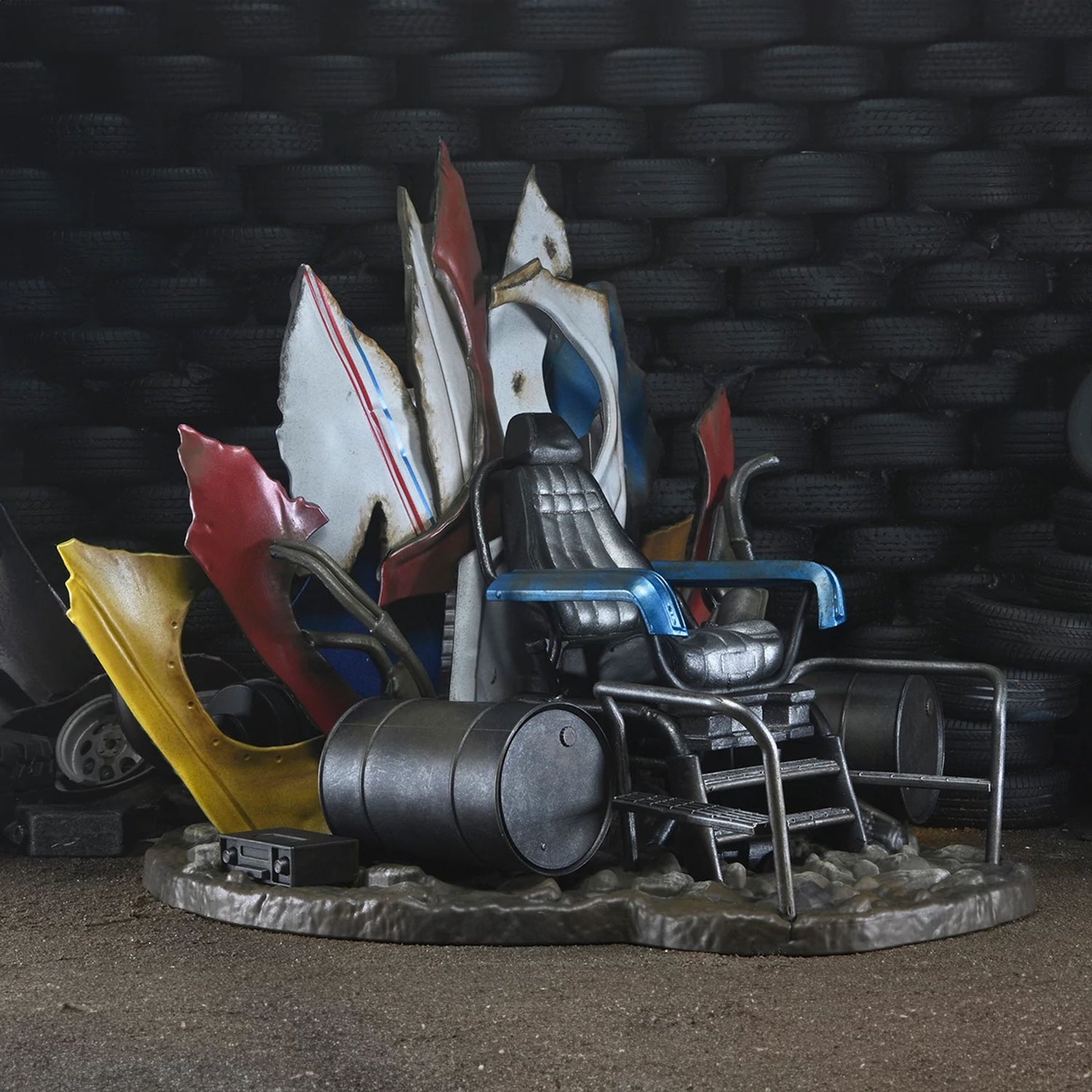 TEENAGE MUTANT NINJA TURTLES 2: SECRET OF THE OOZE - DIORAMA - SHREDDER&