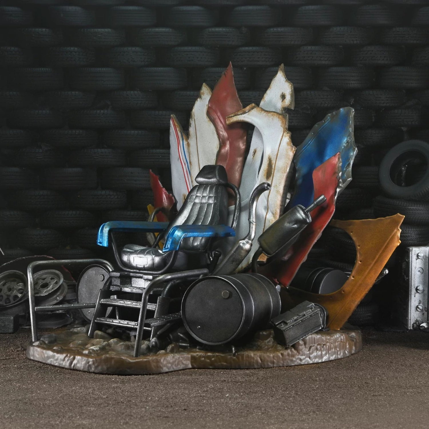 TEENAGE MUTANT NINJA TURTLES 2: SECRET OF THE OOZE - DIORAMA - SHREDDER&