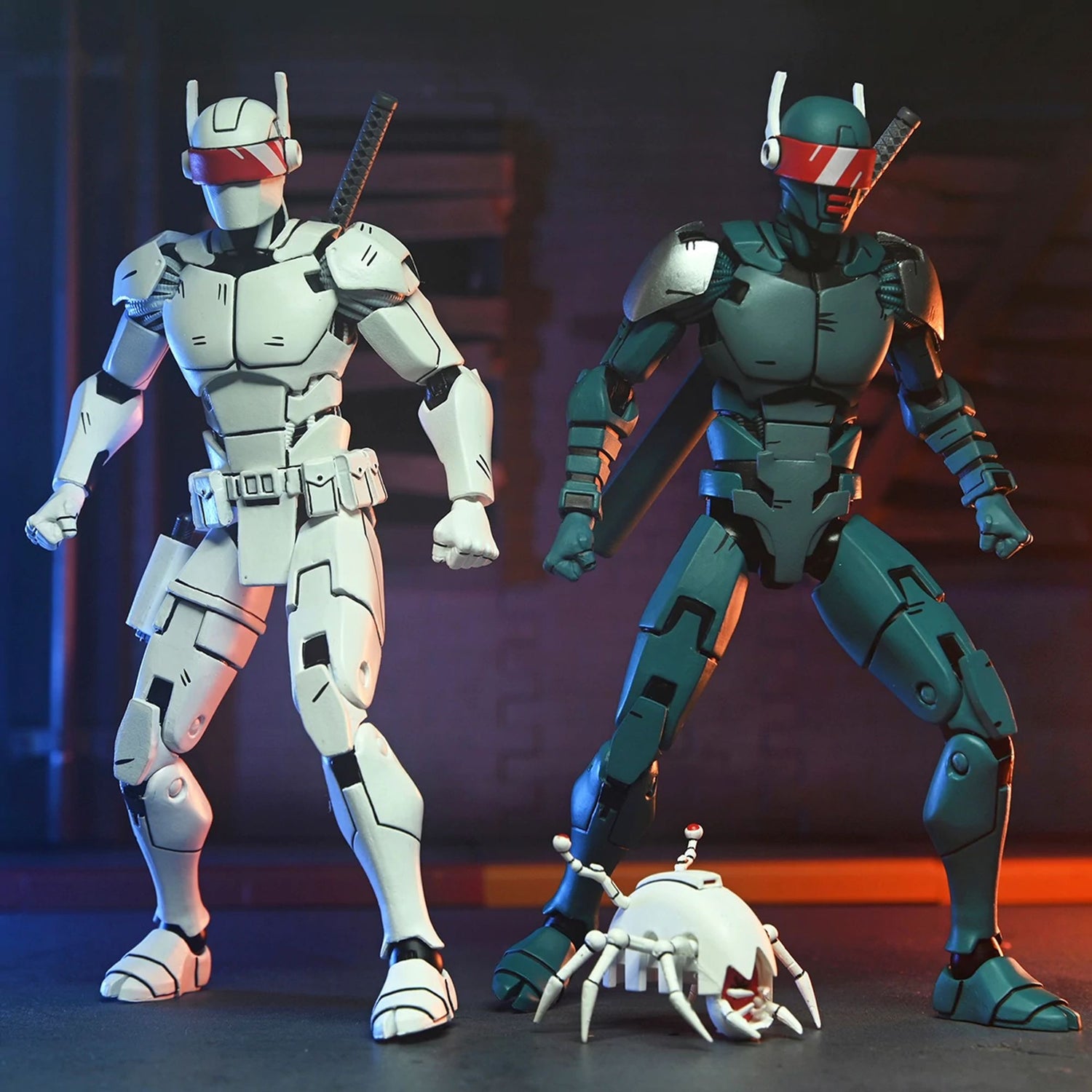 Teenage Mutant Ninja Turtles (The Last Ronin) - 7" Scale Action Figure - Synja Robots 2 Pack