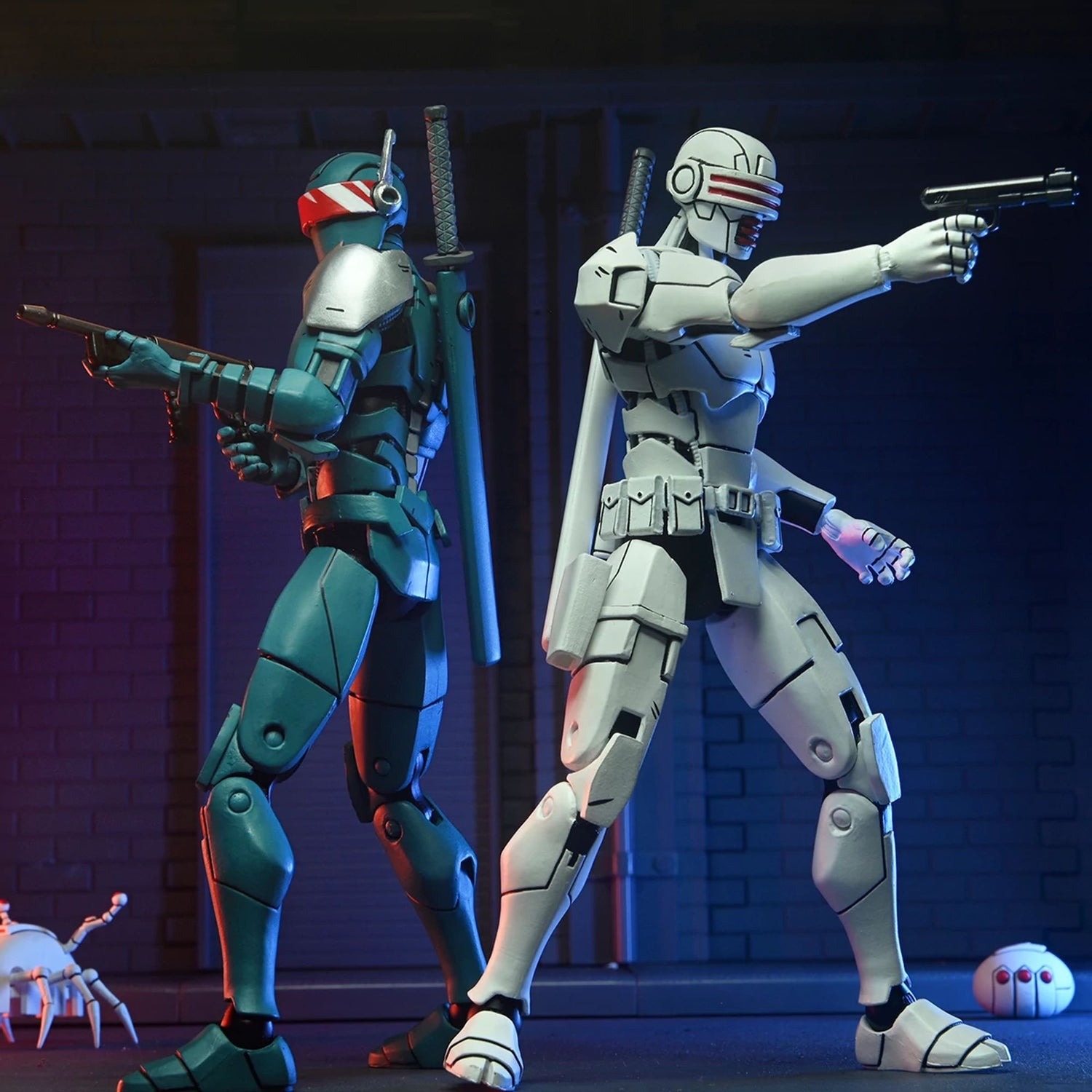 Teenage Mutant Ninja Turtles (The Last Ronin) - 7" Scale Action Figure - Synja Robots 2 Pack