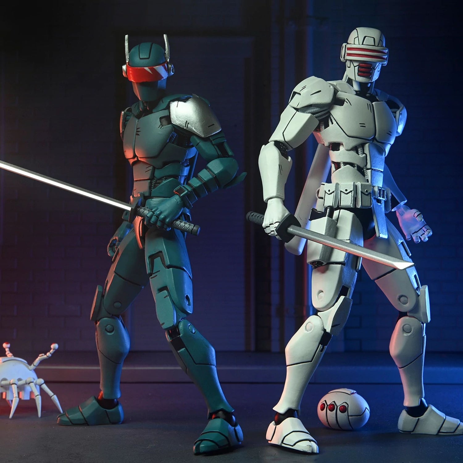 Teenage Mutant Ninja Turtles (The Last Ronin) - 7" Scale Action Figure - Synja Robots 2 Pack