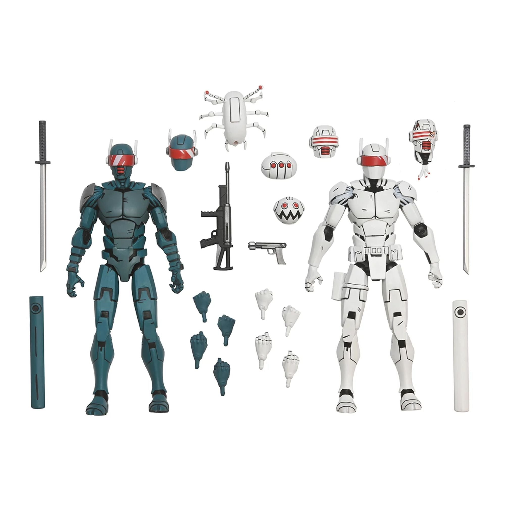 Teenage Mutant Ninja Turtles (The Last Ronin) - 7" Scale Action Figure - Synja Robots 2 Pack