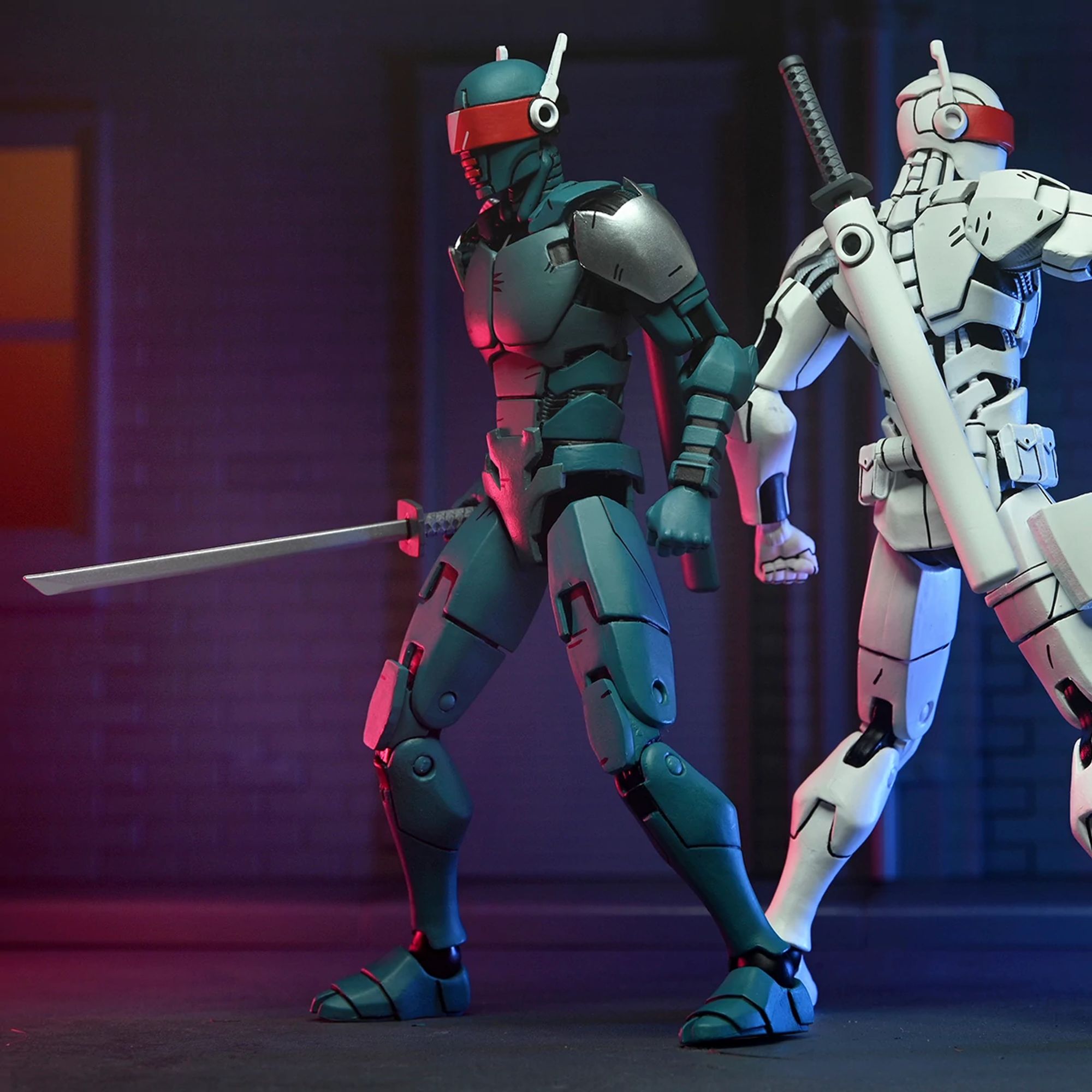 Teenage Mutant Ninja Turtles (The Last Ronin) - 7" Scale Action Figure - Synja Robots 2 Pack