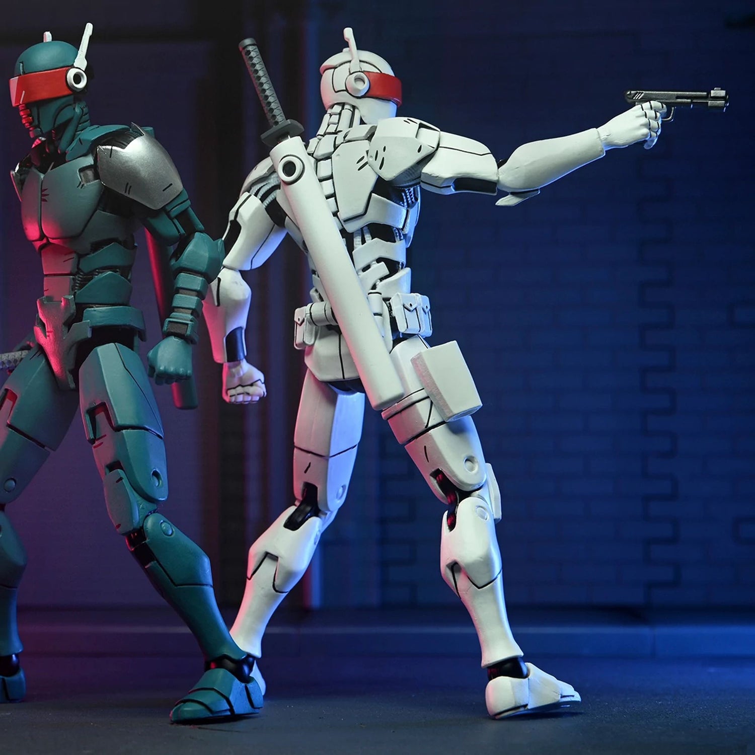 Teenage Mutant Ninja Turtles (The Last Ronin) - 7" Scale Action Figure - Synja Robots 2 Pack