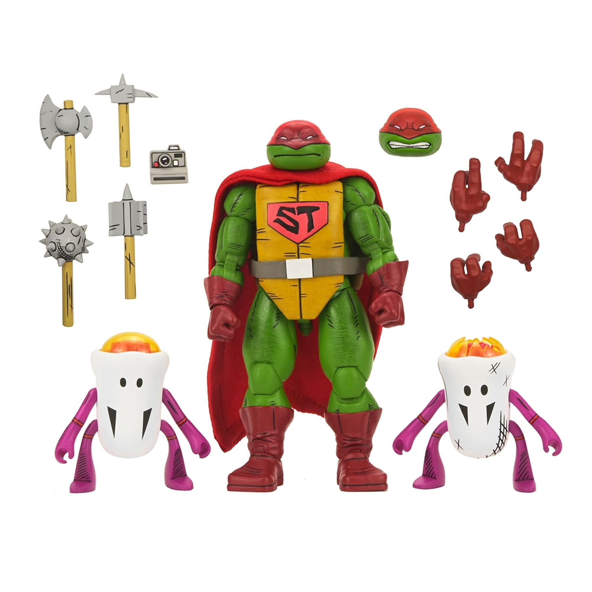 TEENAGE MUTANT NINJA TURTLES (MIRAGE COMICS) - 7" SCALE ACTION FIGURE - SUPER TURTLE