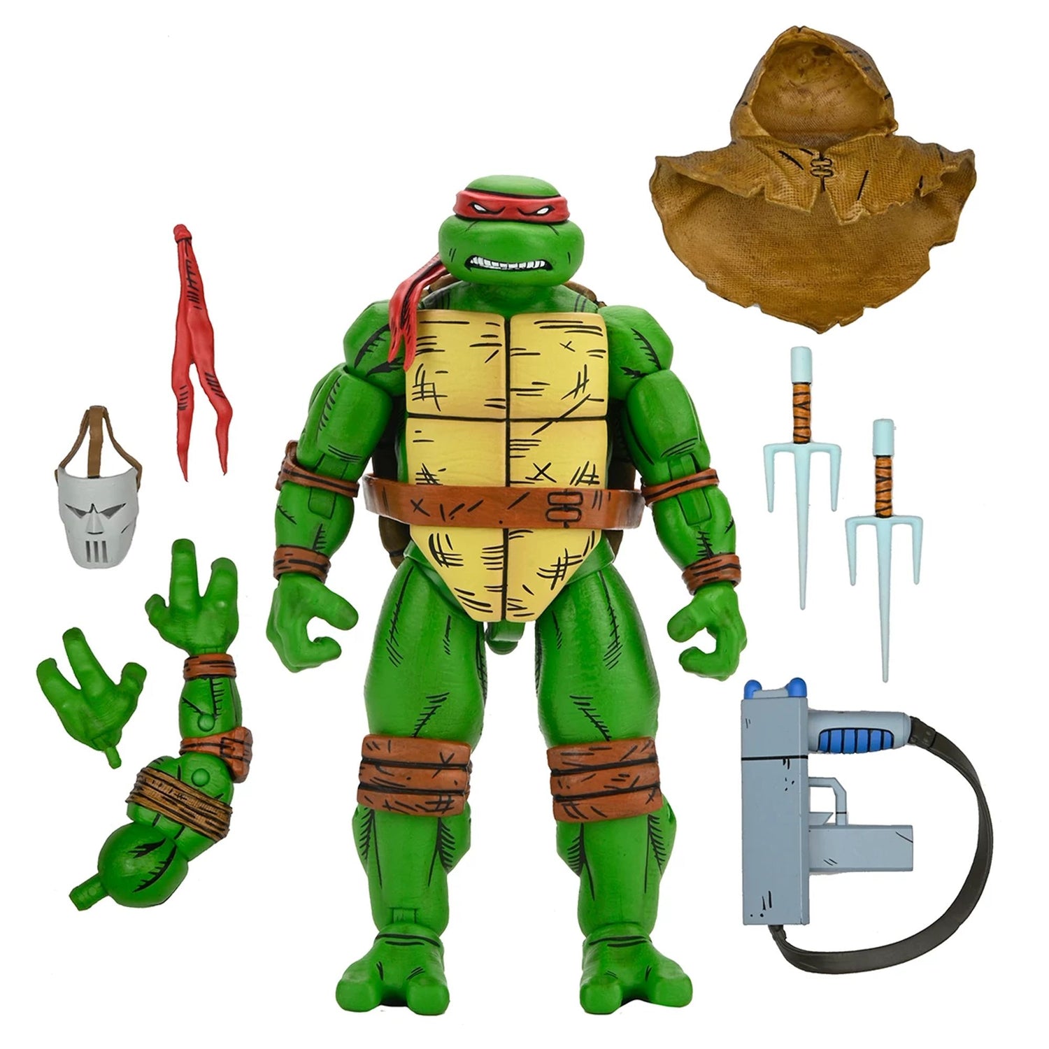 TEENAGE MUTANT NINJA TURTLES (MIRAGE COMICS) – 7" SCALE ACTION FIGURES - RAPHAEL