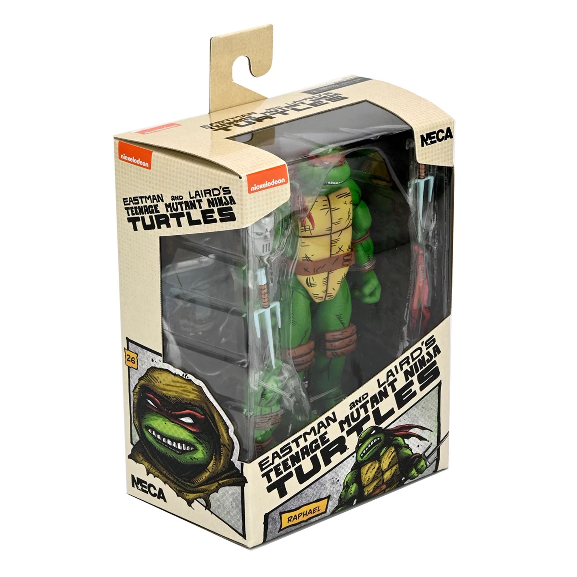 TEENAGE MUTANT NINJA TURTLES (MIRAGE COMICS) – 7" SCALE ACTION FIGURES - RAPHAEL