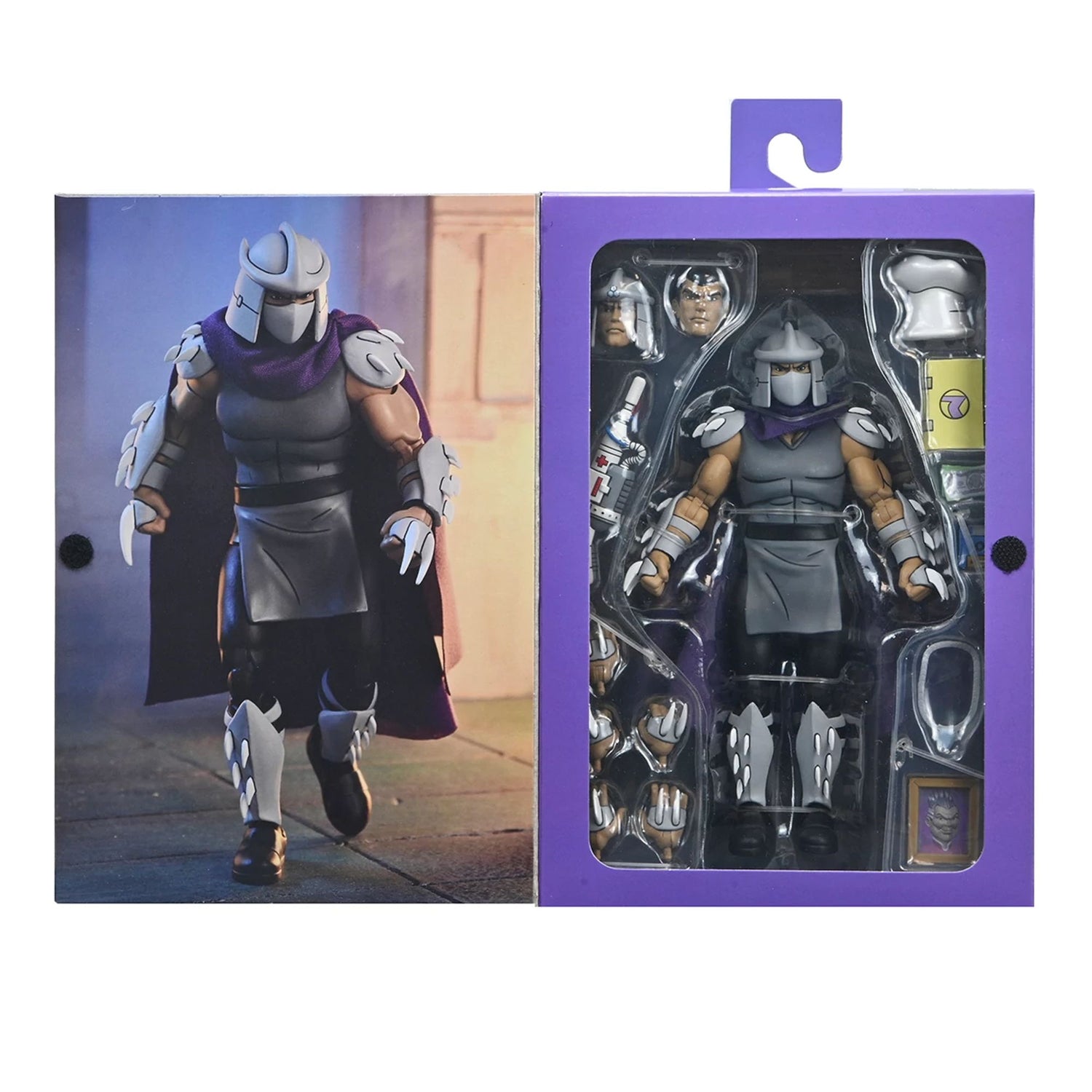 TEENAGE MUTANT NINJA TURTLES (CARTOON) - 7” SCALE ACTION FIGURE - ULTIMATE SHREDDER (CLASSIC COLORS)