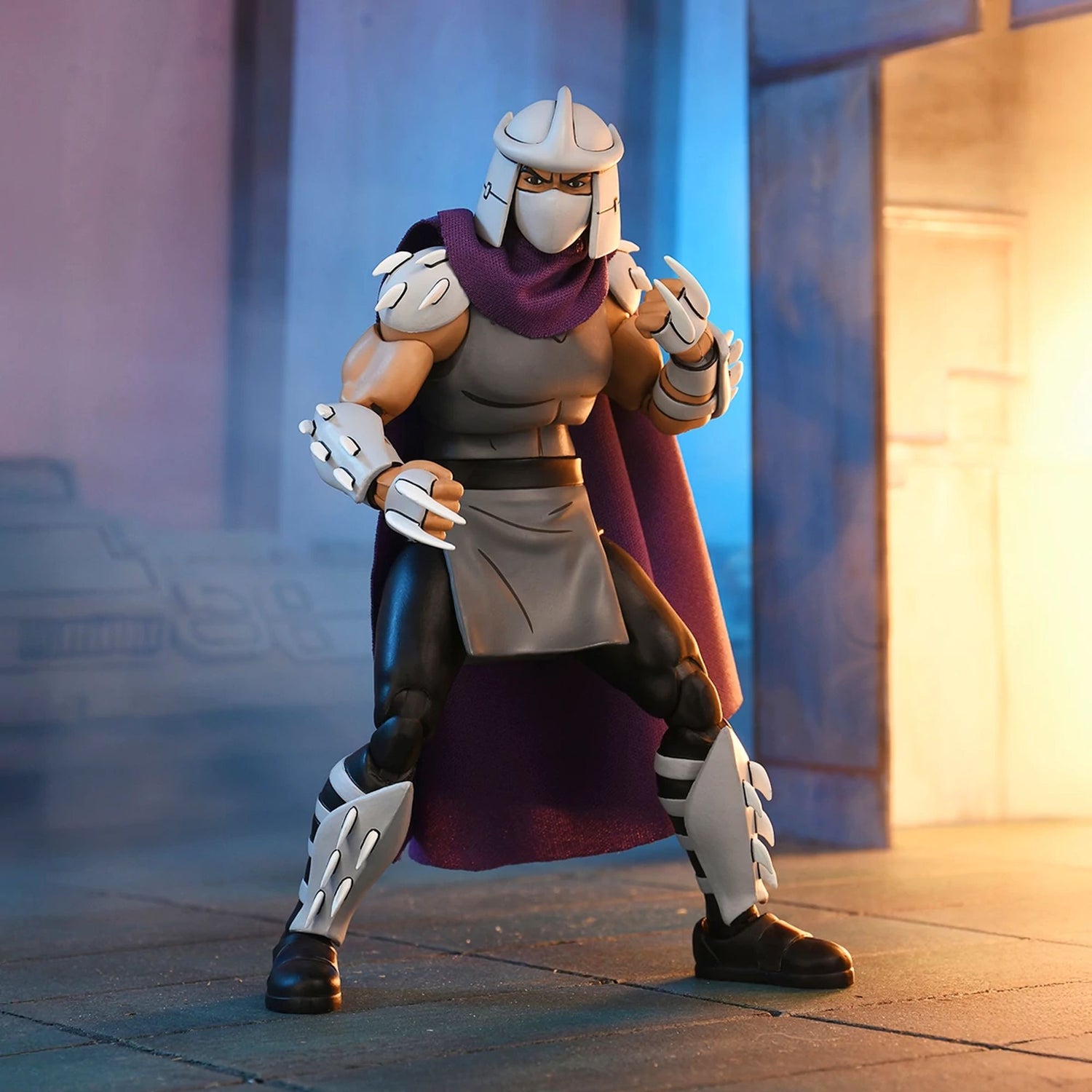 TEENAGE MUTANT NINJA TURTLES (CARTOON) - 7” SCALE ACTION FIGURE - ULTIMATE SHREDDER (CLASSIC COLORS)
